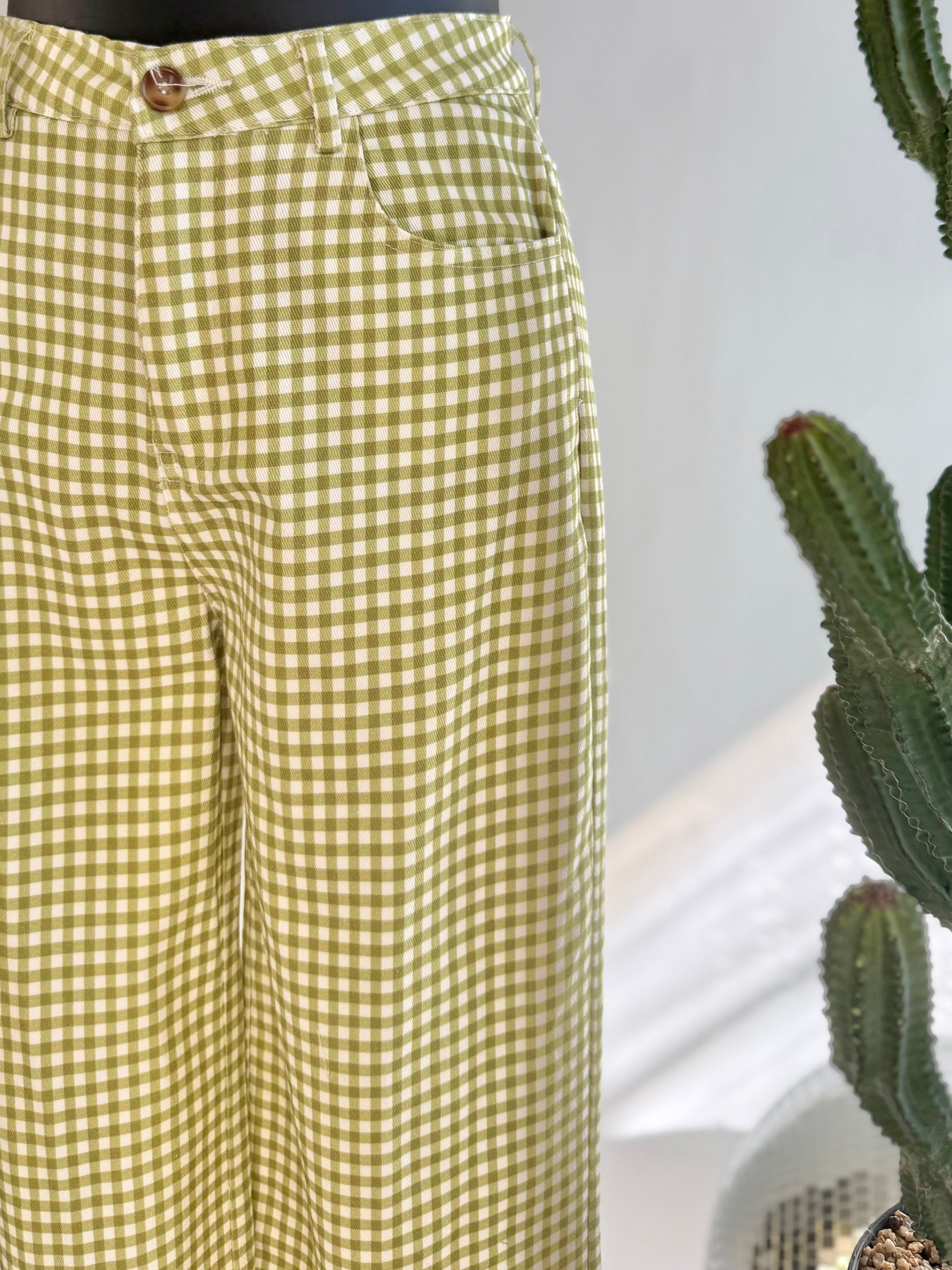 The Gingham & Gone Pants