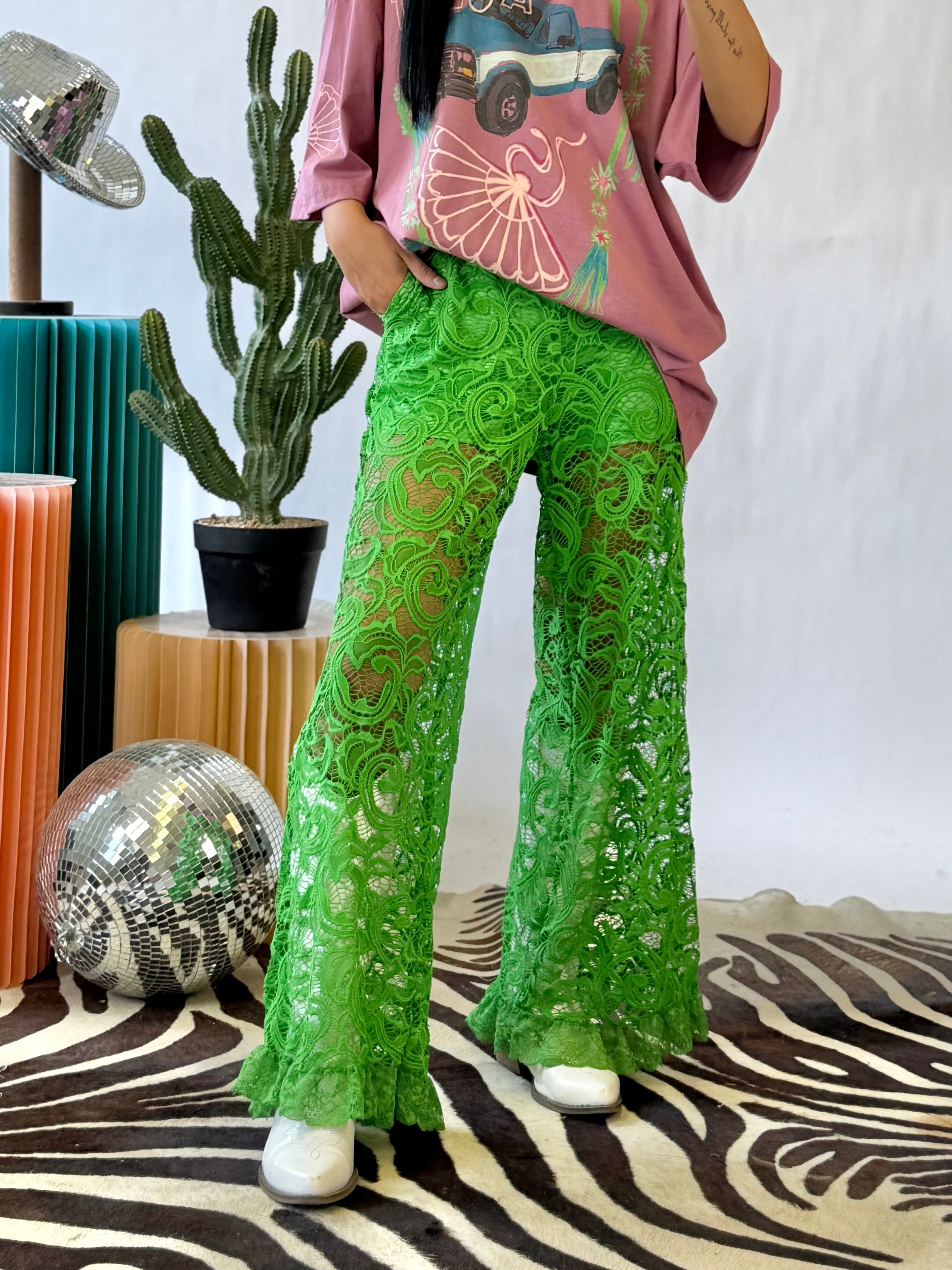 The Landon Lace Pants
