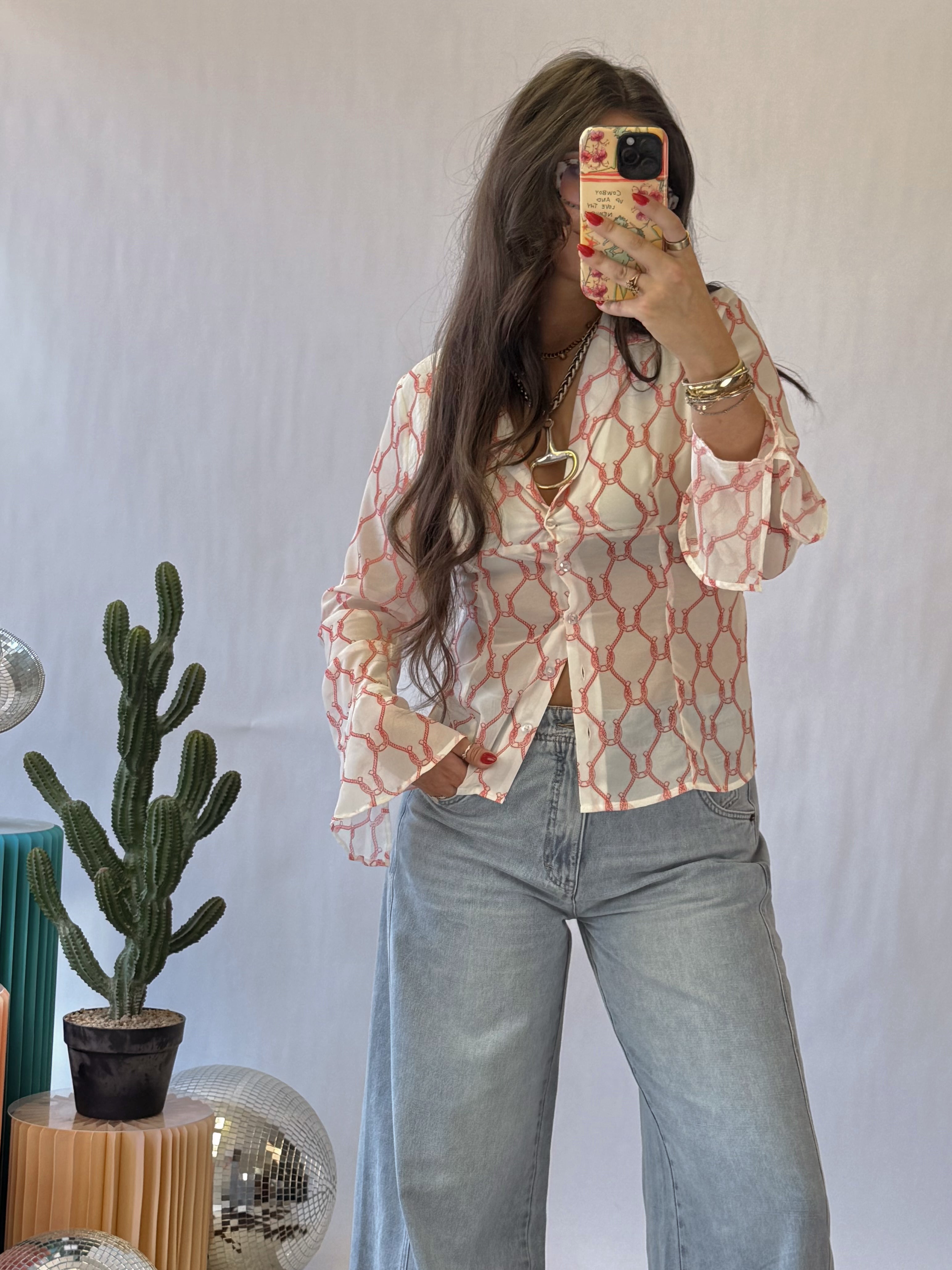 The Horseshoe Blouse