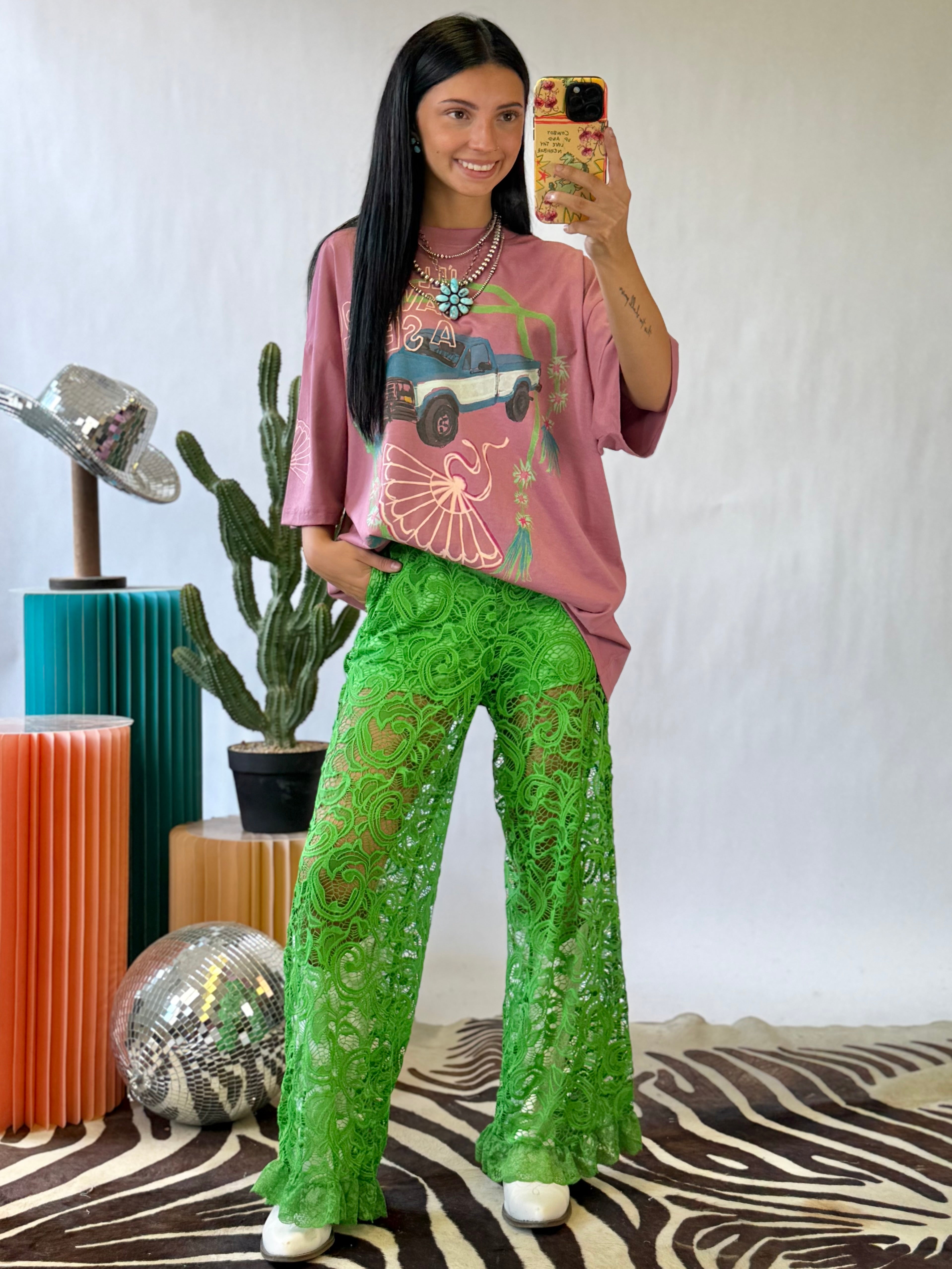 The Landon Lace Pants