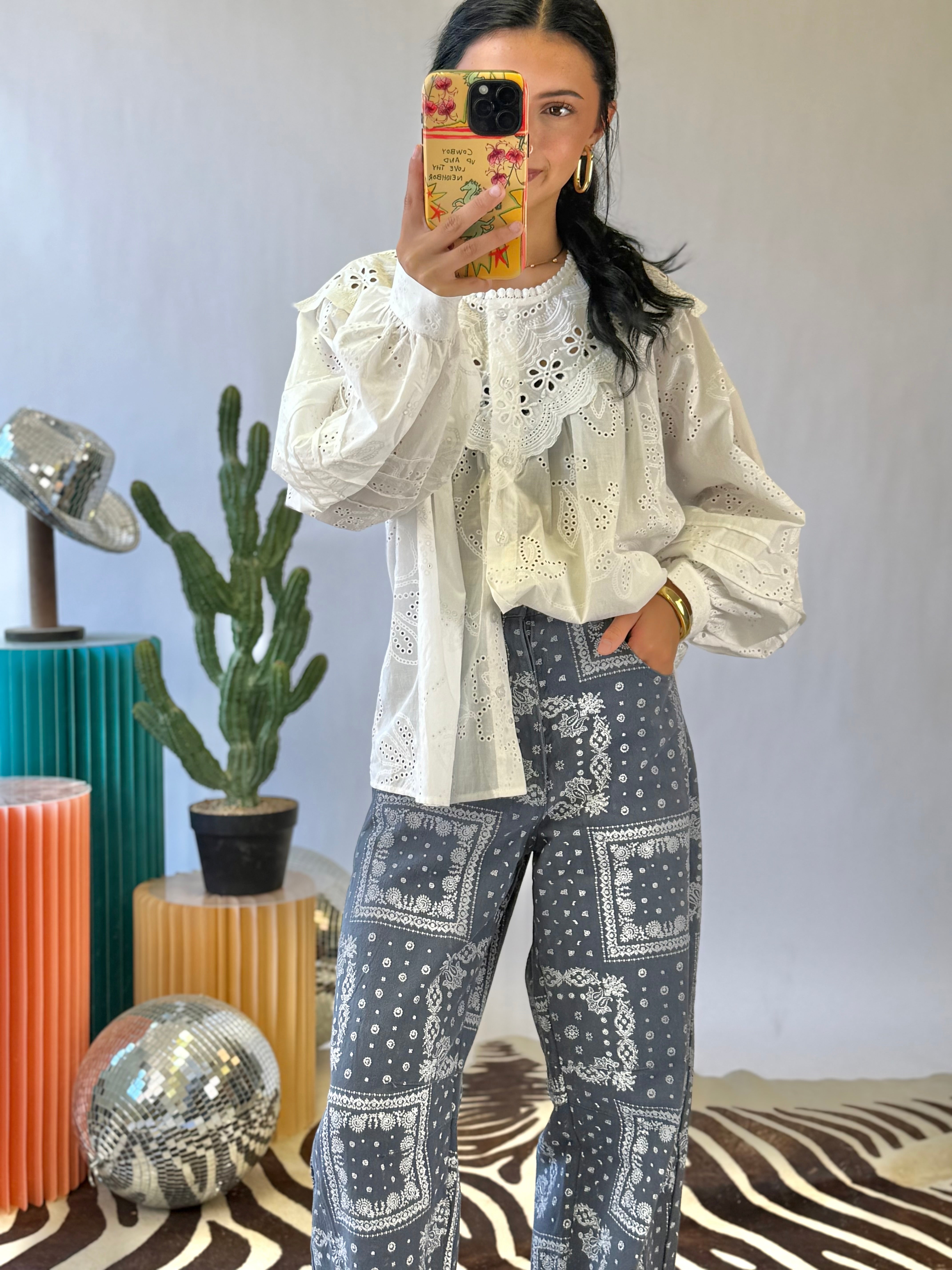 The Bandana Barrel Jeans