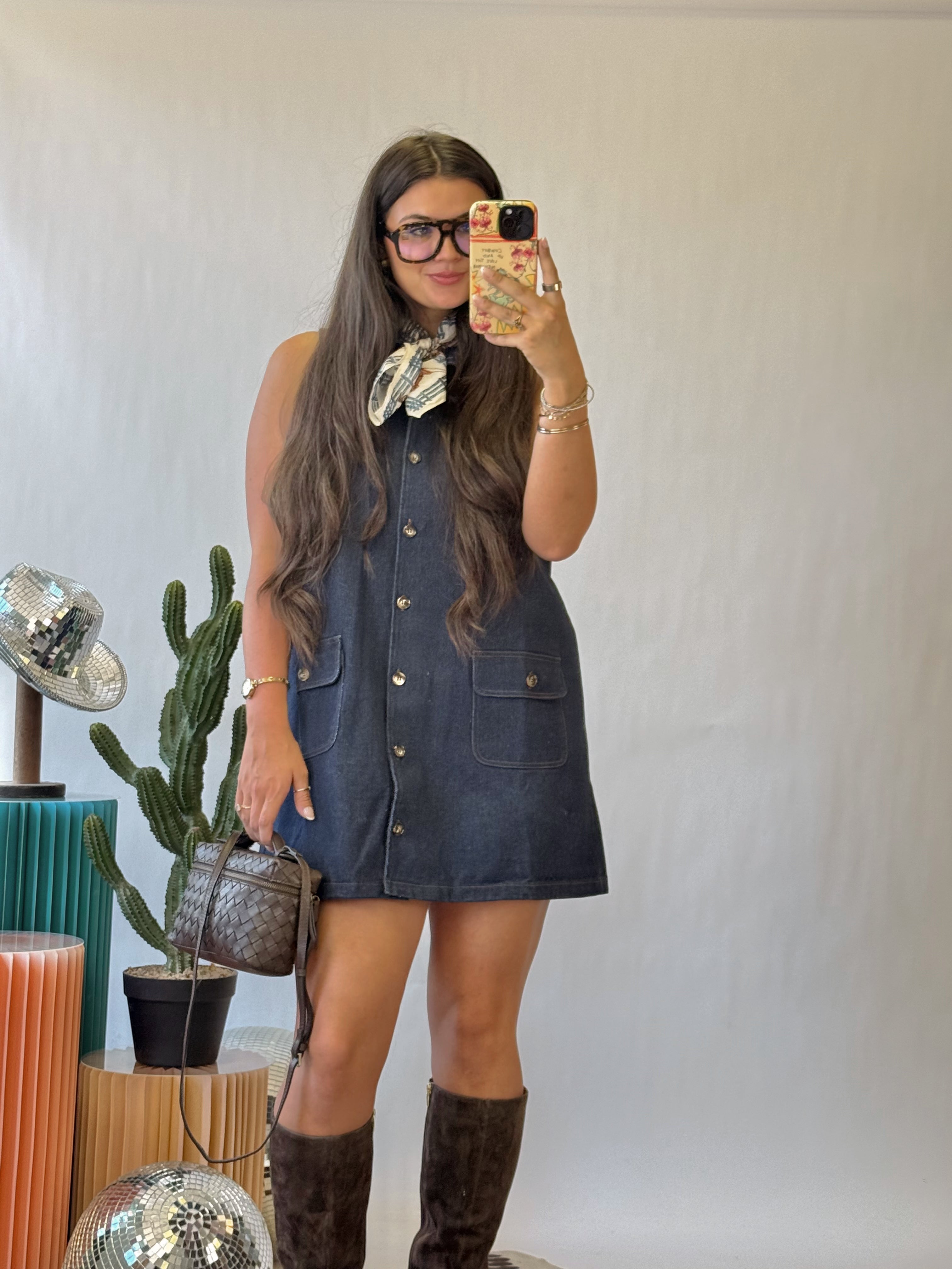 The Denim Darling Dress