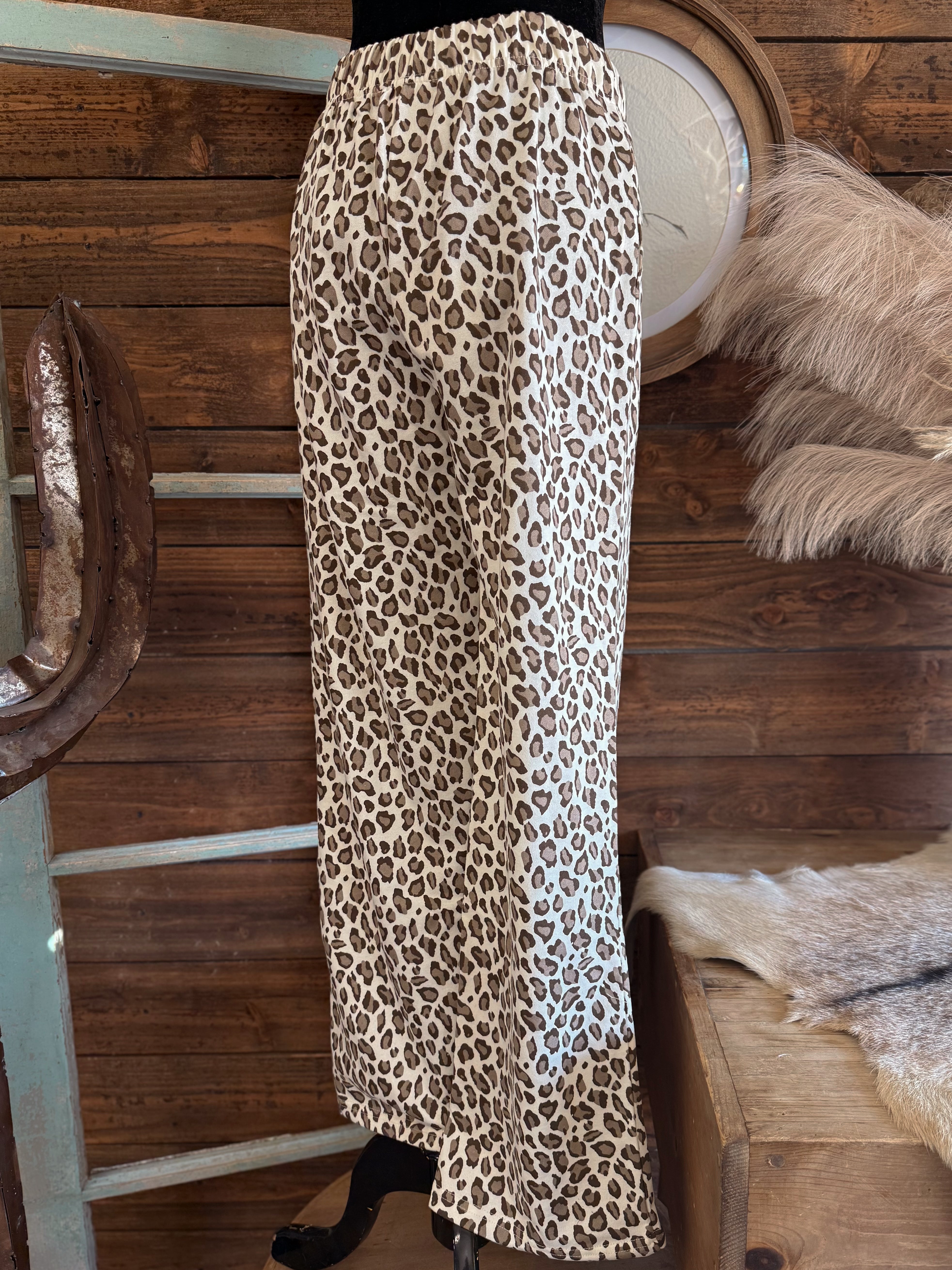 The Layla Leopard Lounge Set