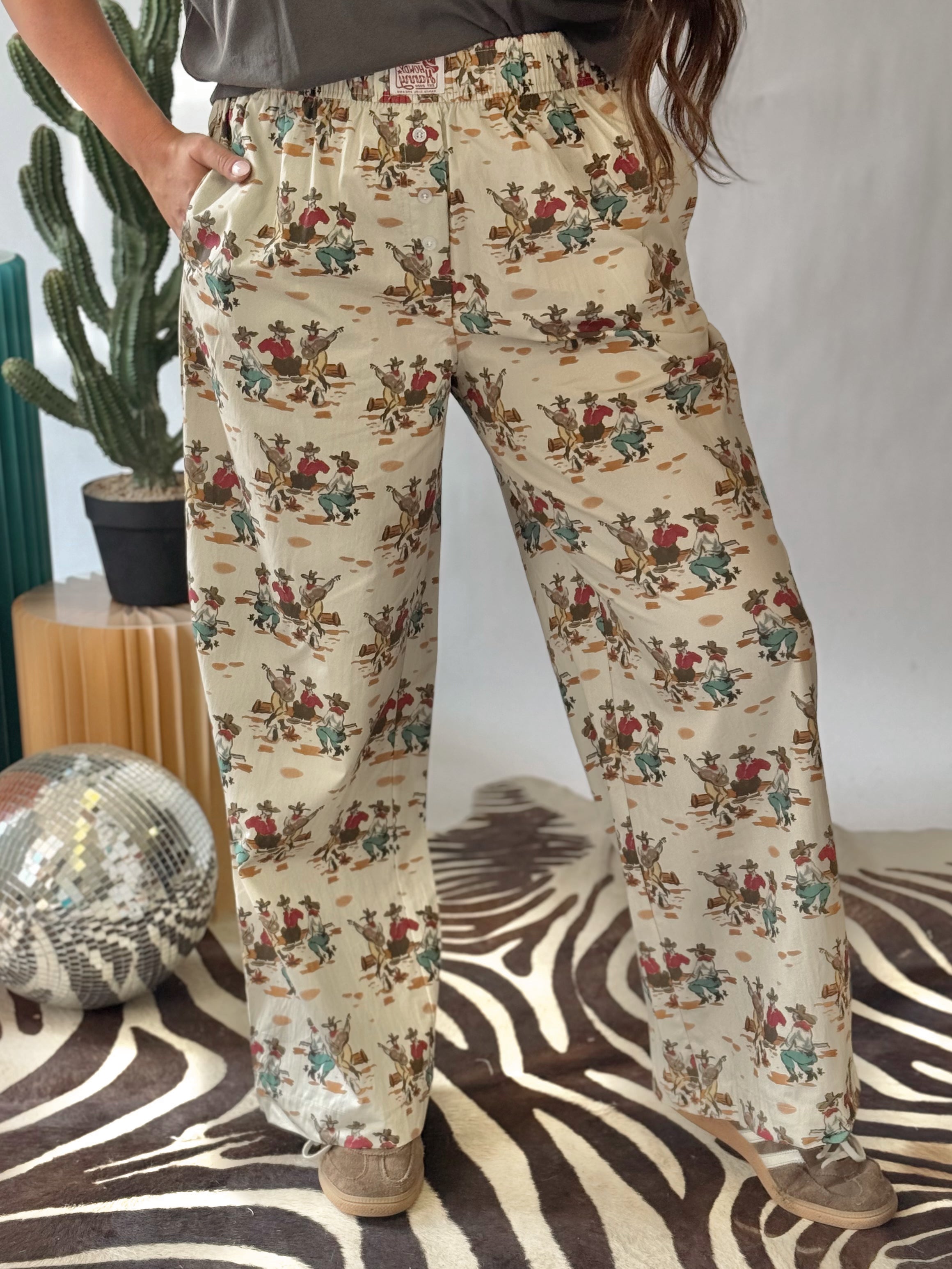 The Wagon Wheel Boxer Pants