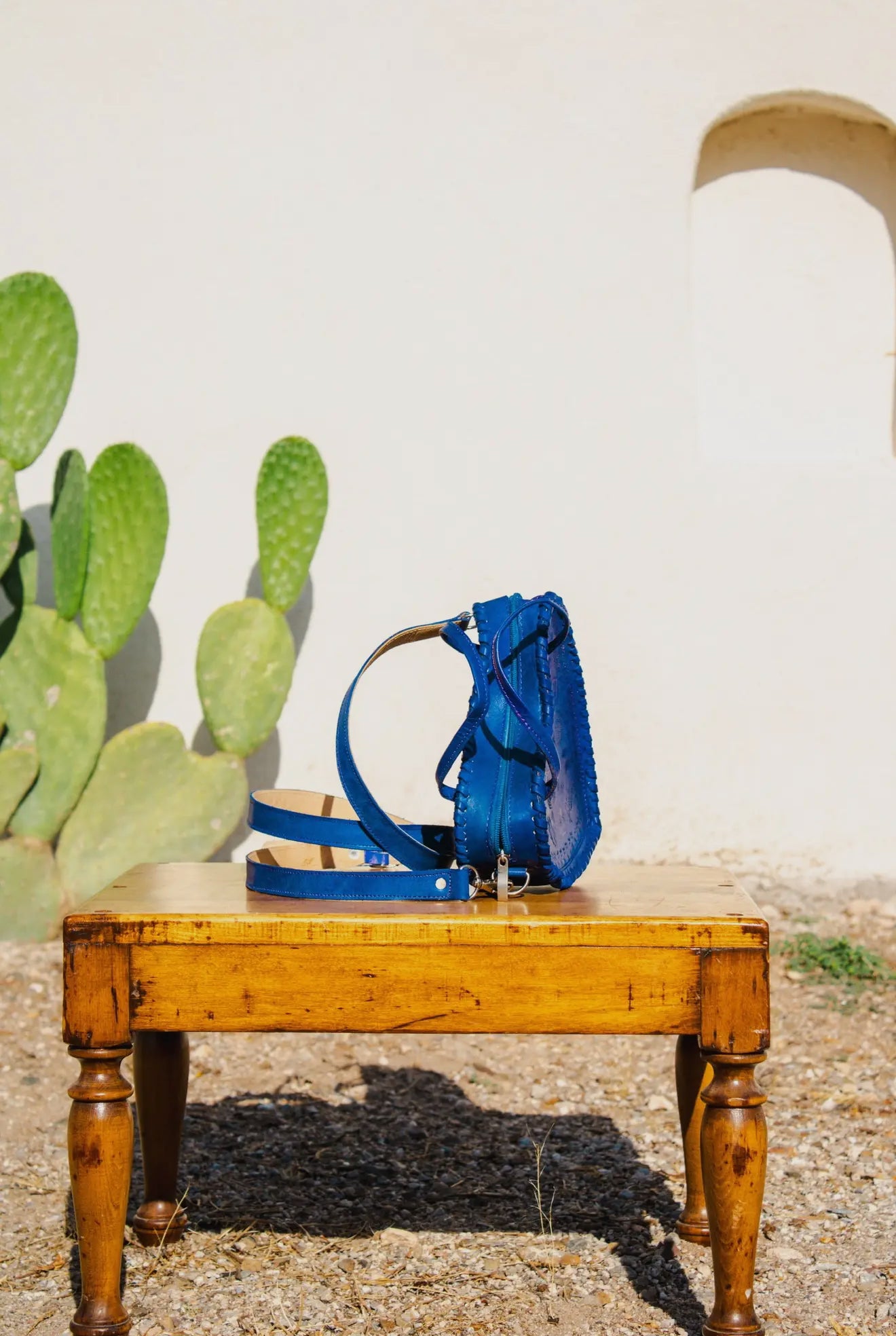 The Adela Leather Heart Purse