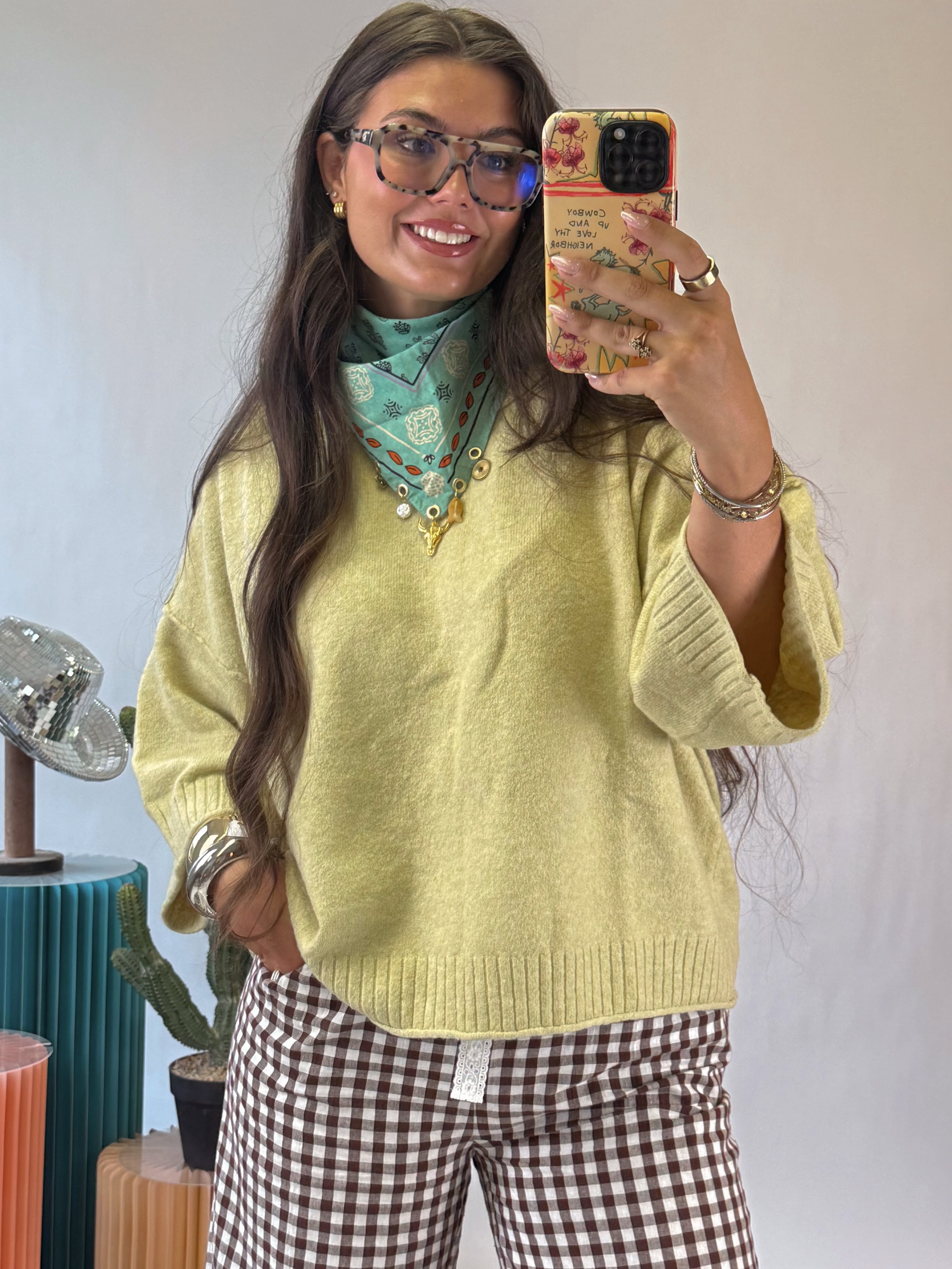 The Cotierra Oversized Crewneck Sweater
