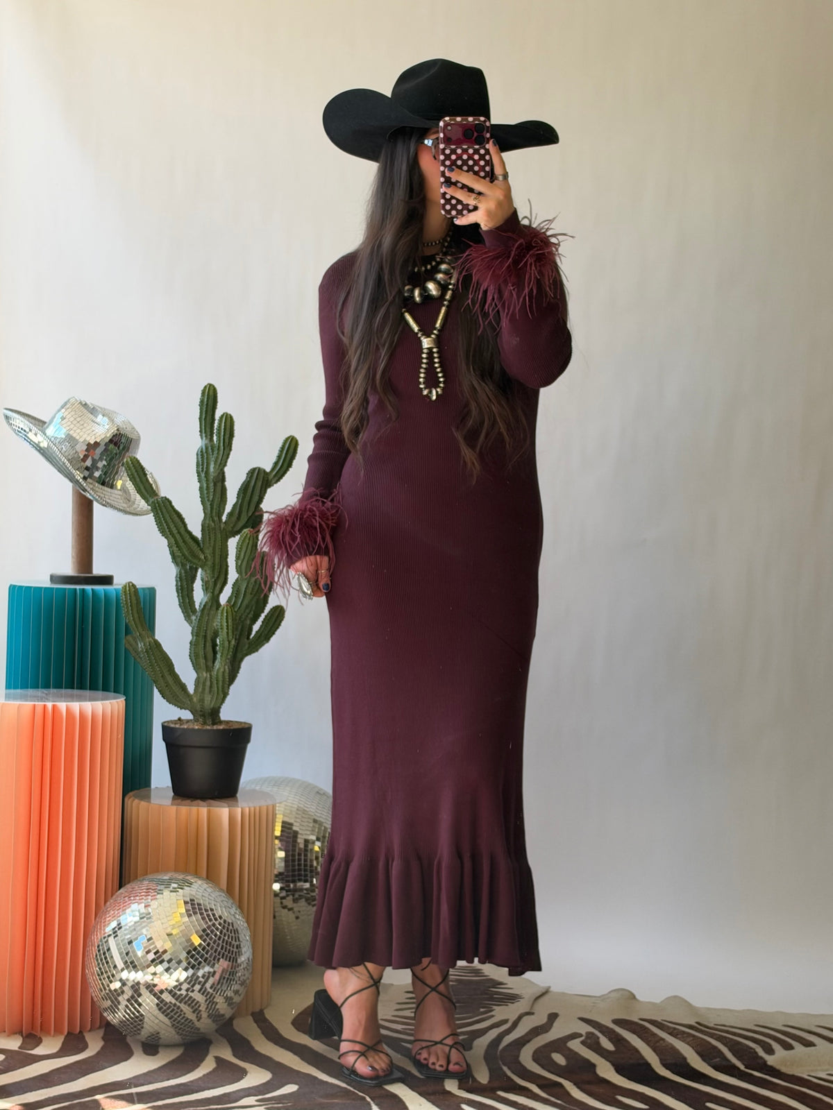The Crimson Rodeo Maxi Dress