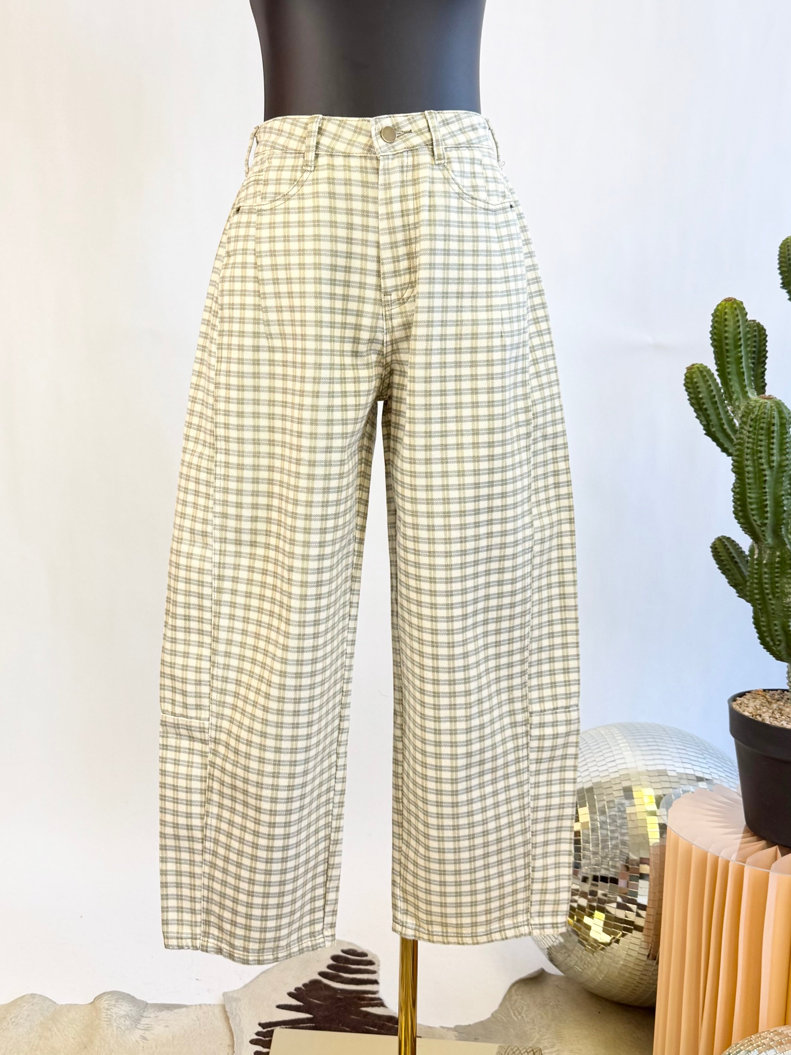 The Meadow Check Pants