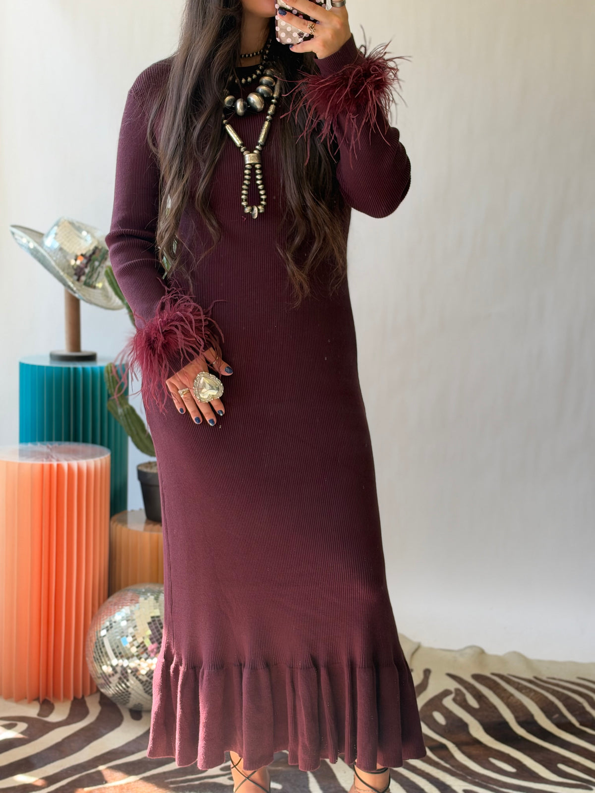 The Crimson Rodeo Maxi Dress