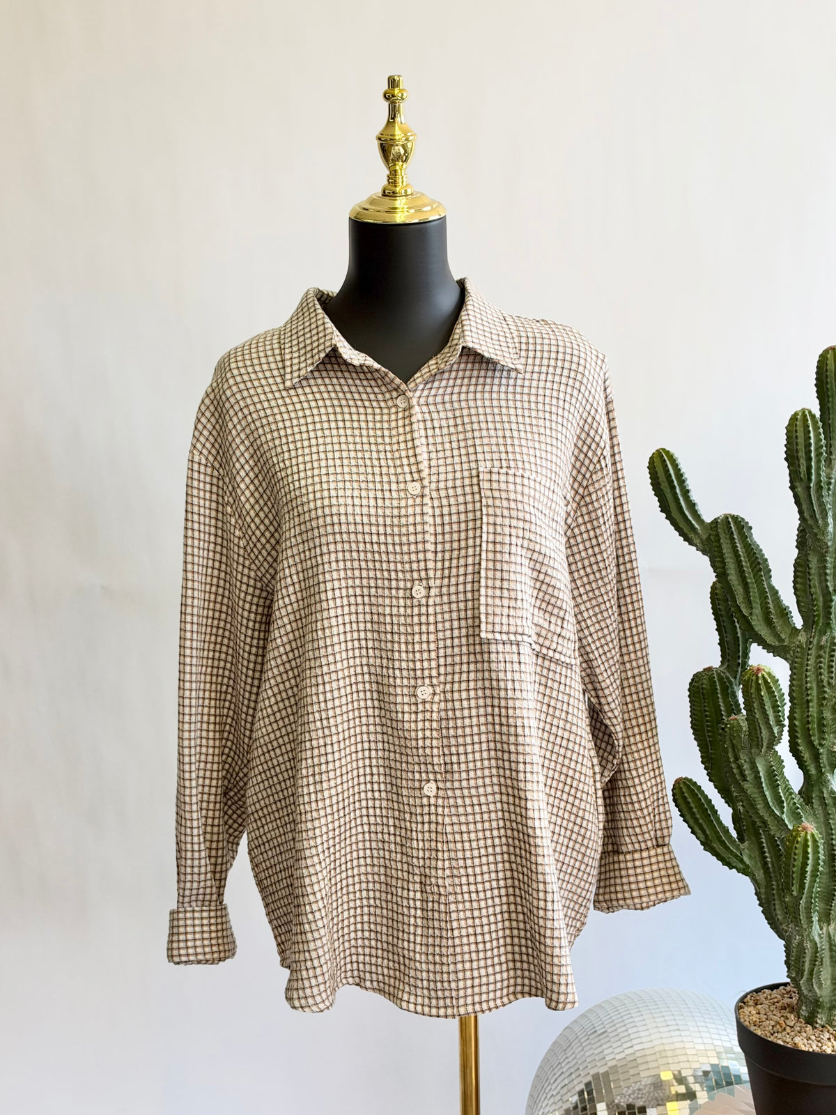 The Copper Canyon Plaid Button Down