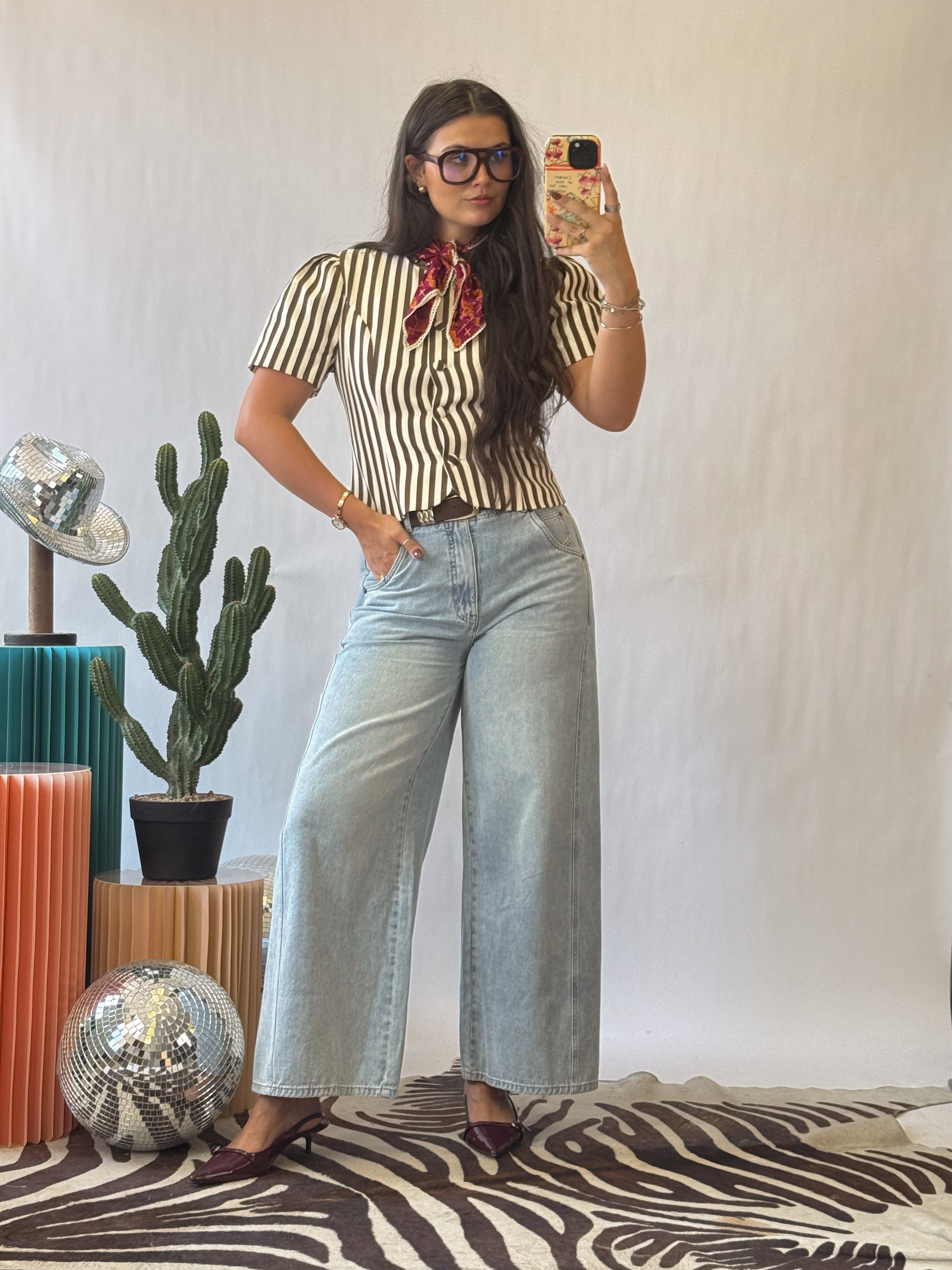 The Selina Stripe Top