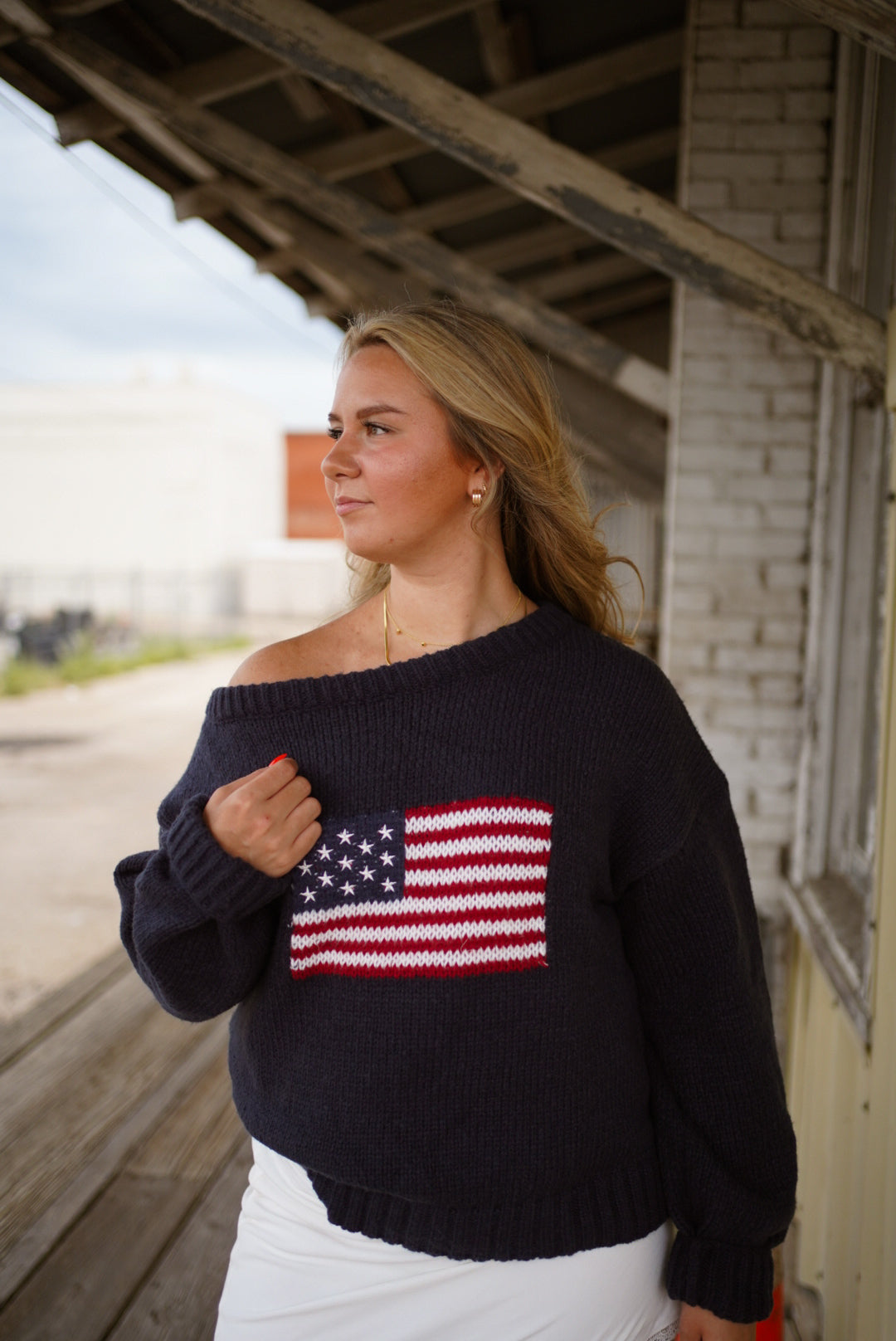 The Americana Oversized Sweater