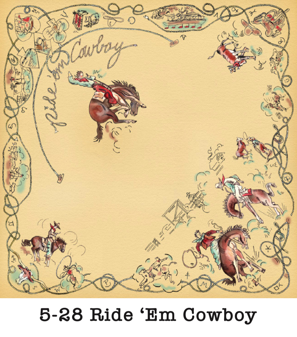 The Shorty Wild Rags - 11 Different Styles