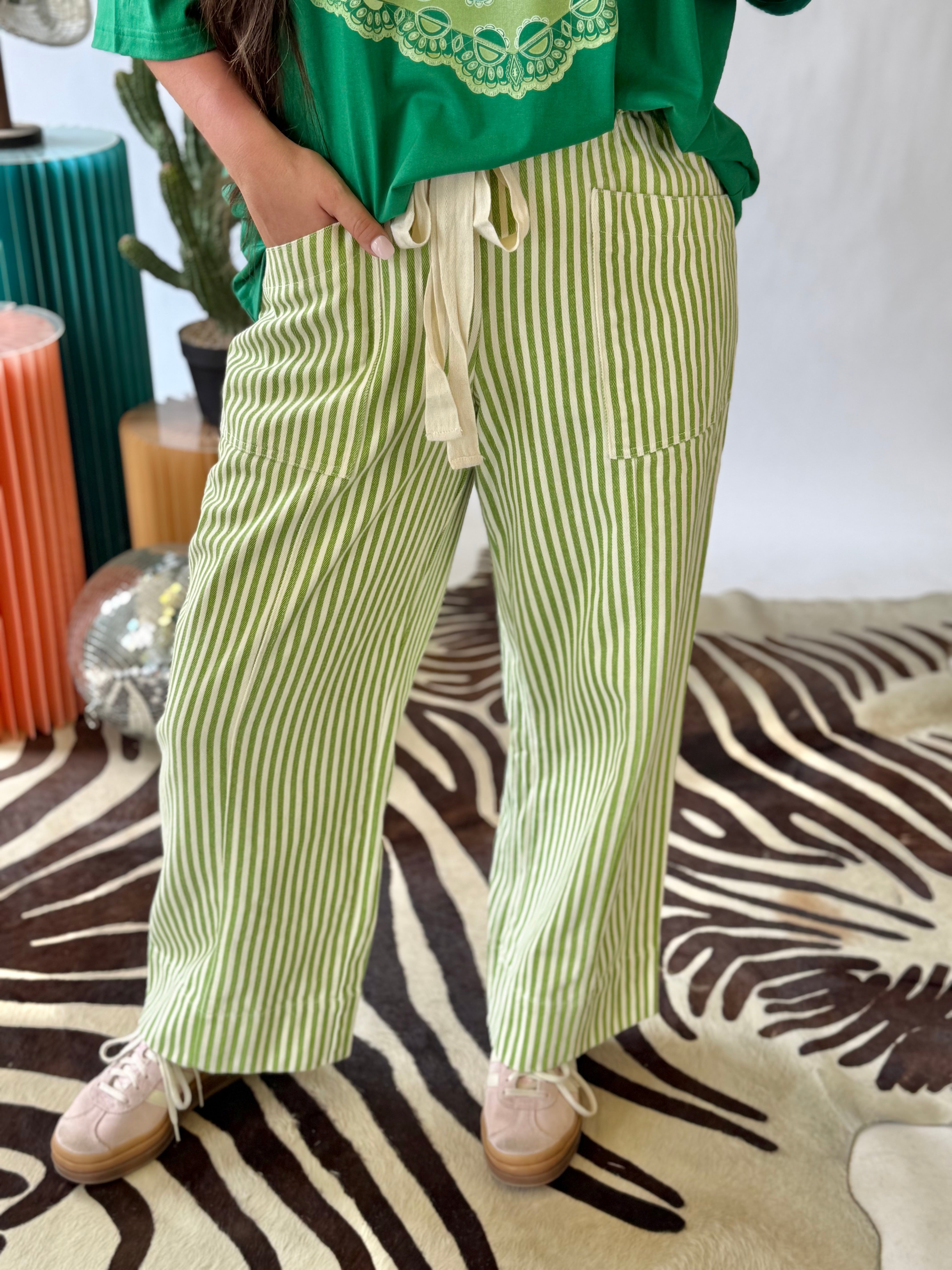 The Stripe It Lucky Pants
