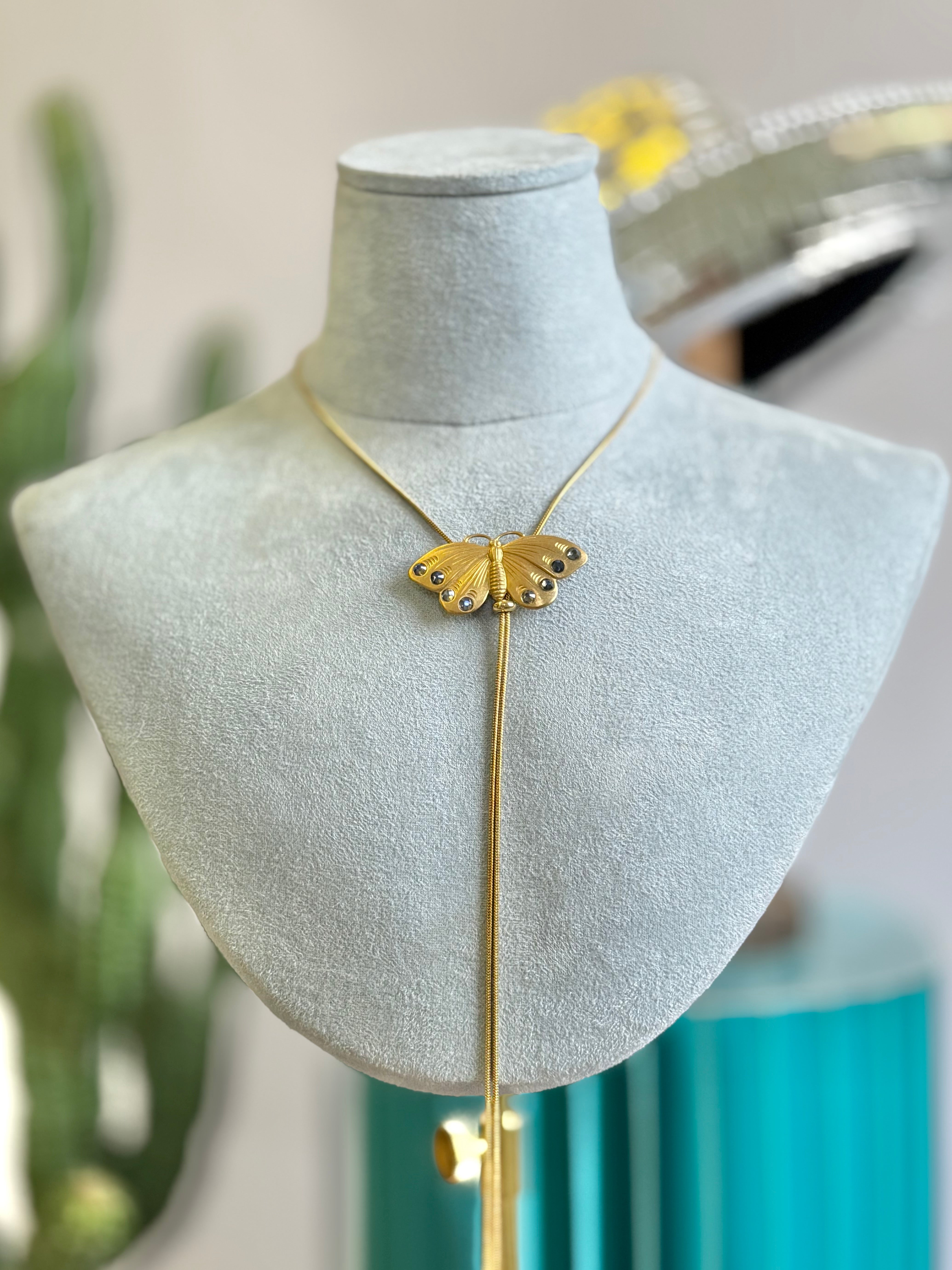 The Round Top Butterfly Bolo