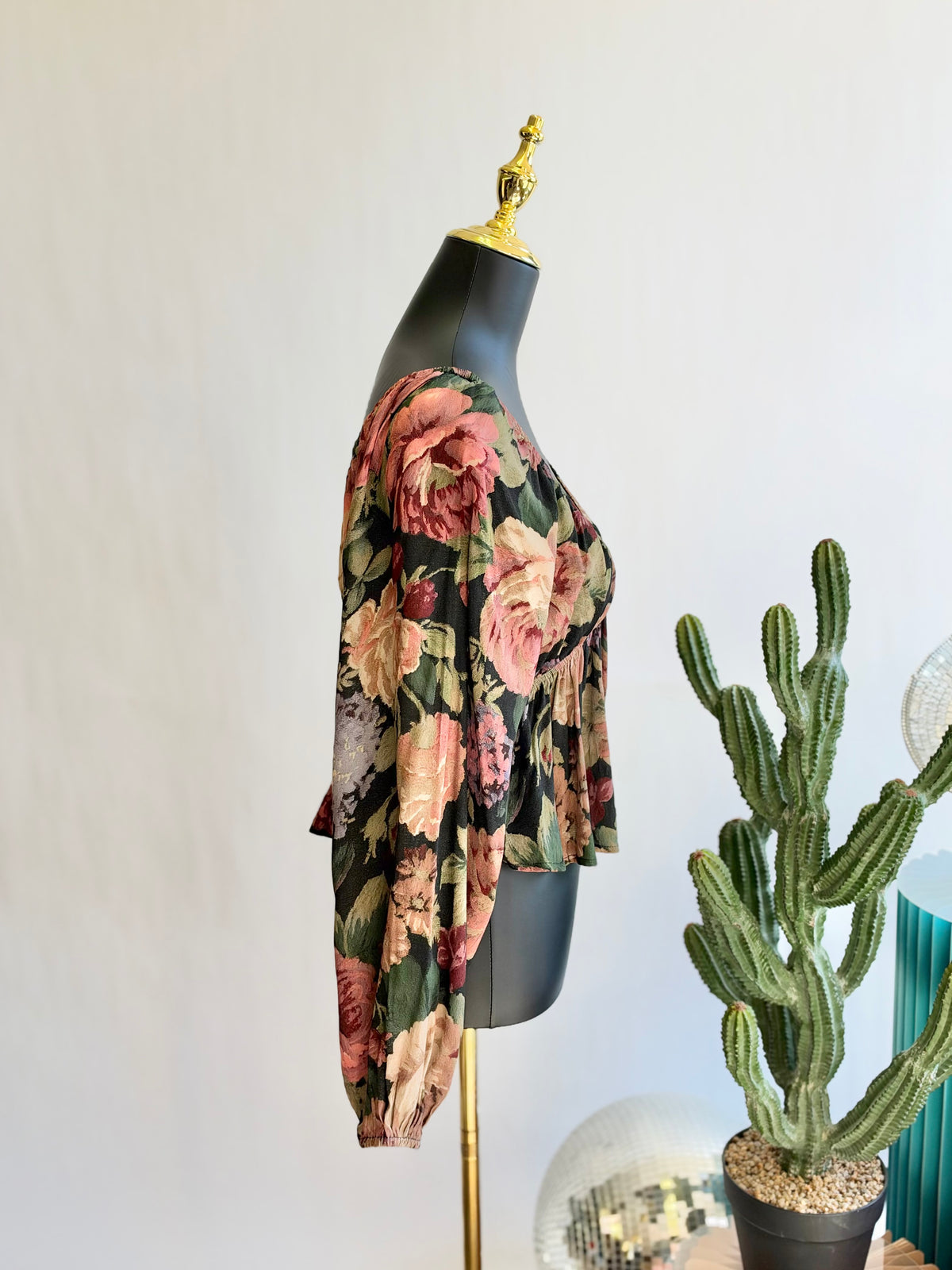 The Autumn Muse Floral Top
