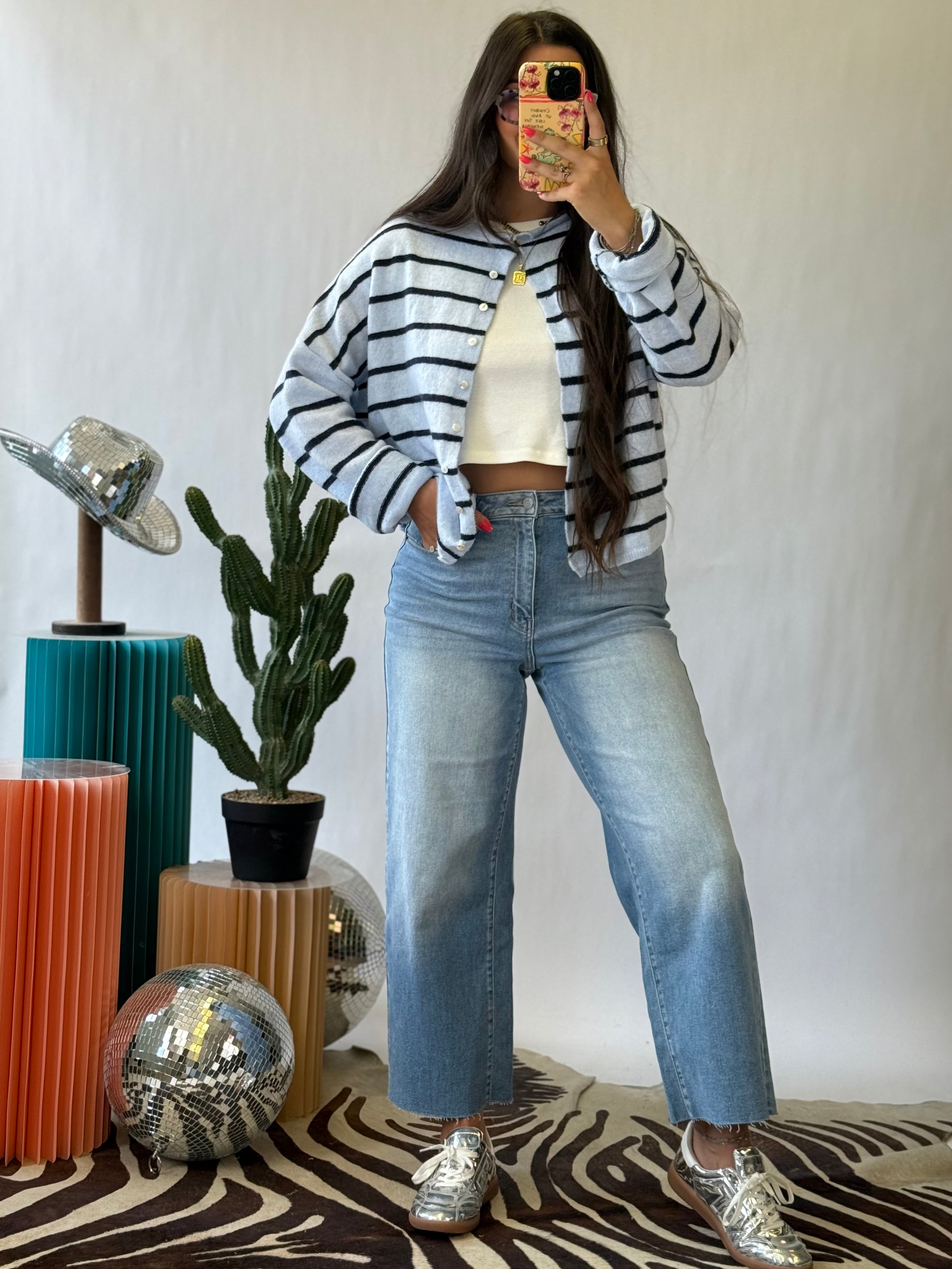 The Sailor Stripe Cardigan