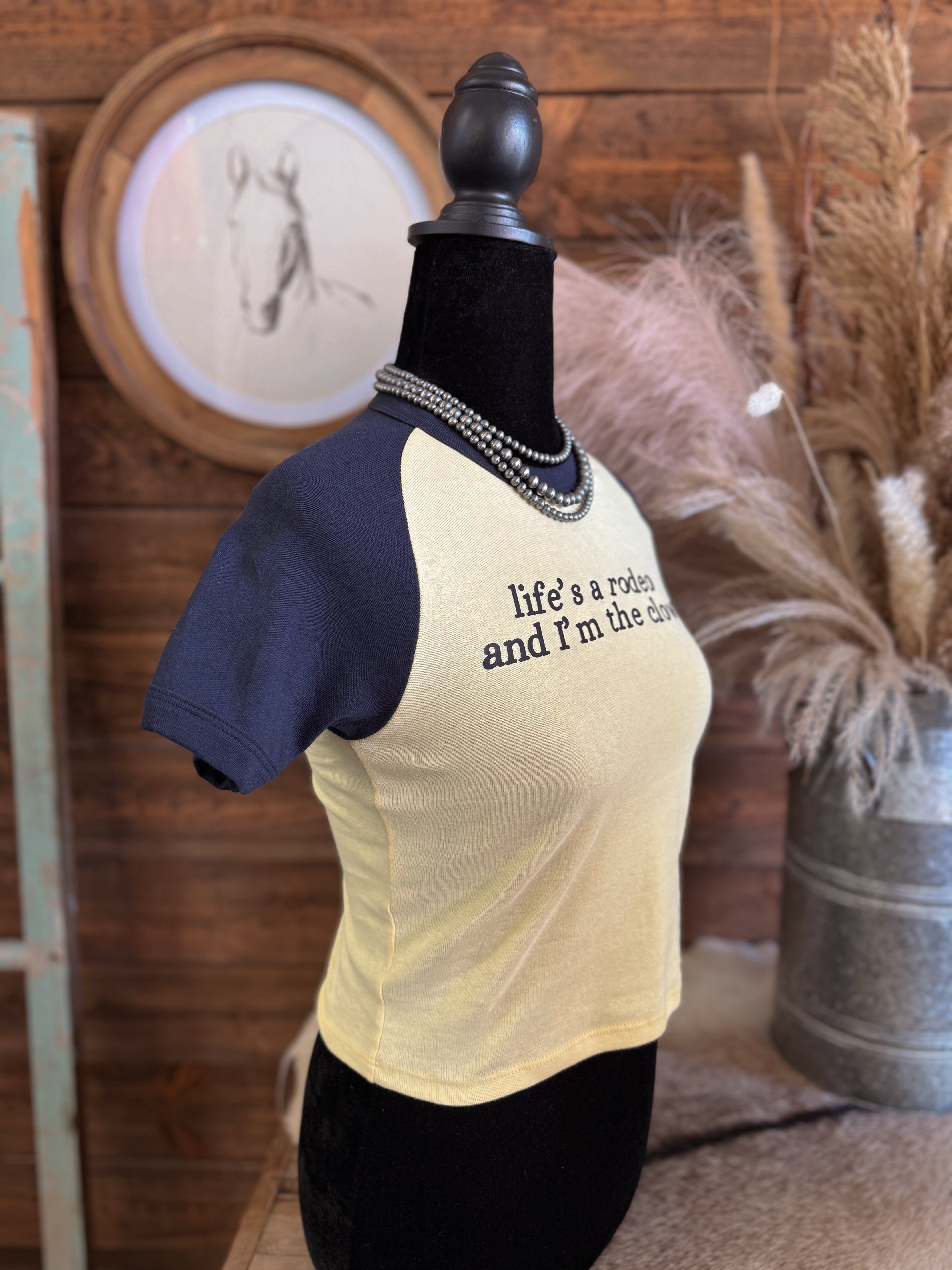 The Lifes A Rodeo Graphic Tee