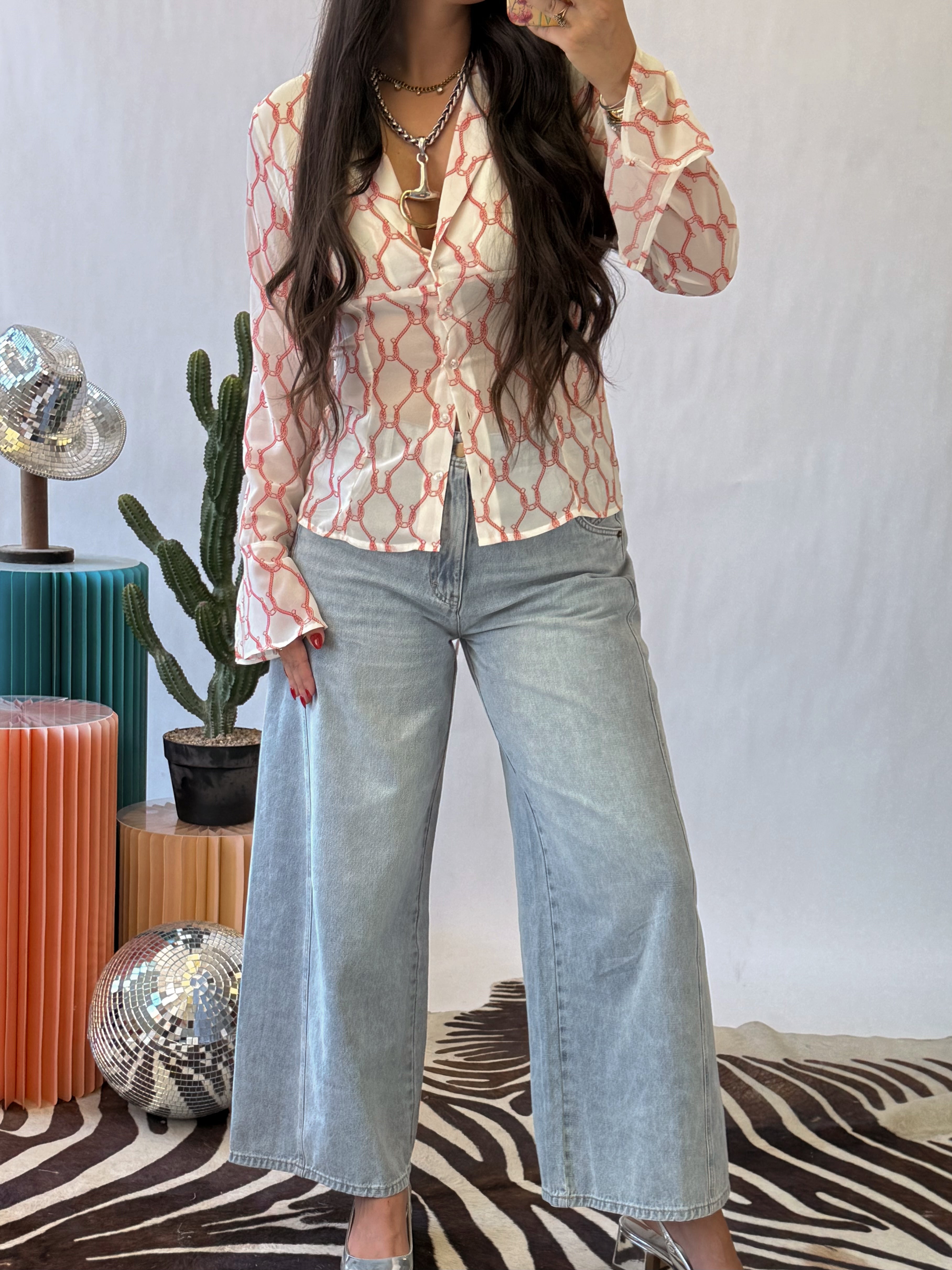 The Horseshoe Blouse