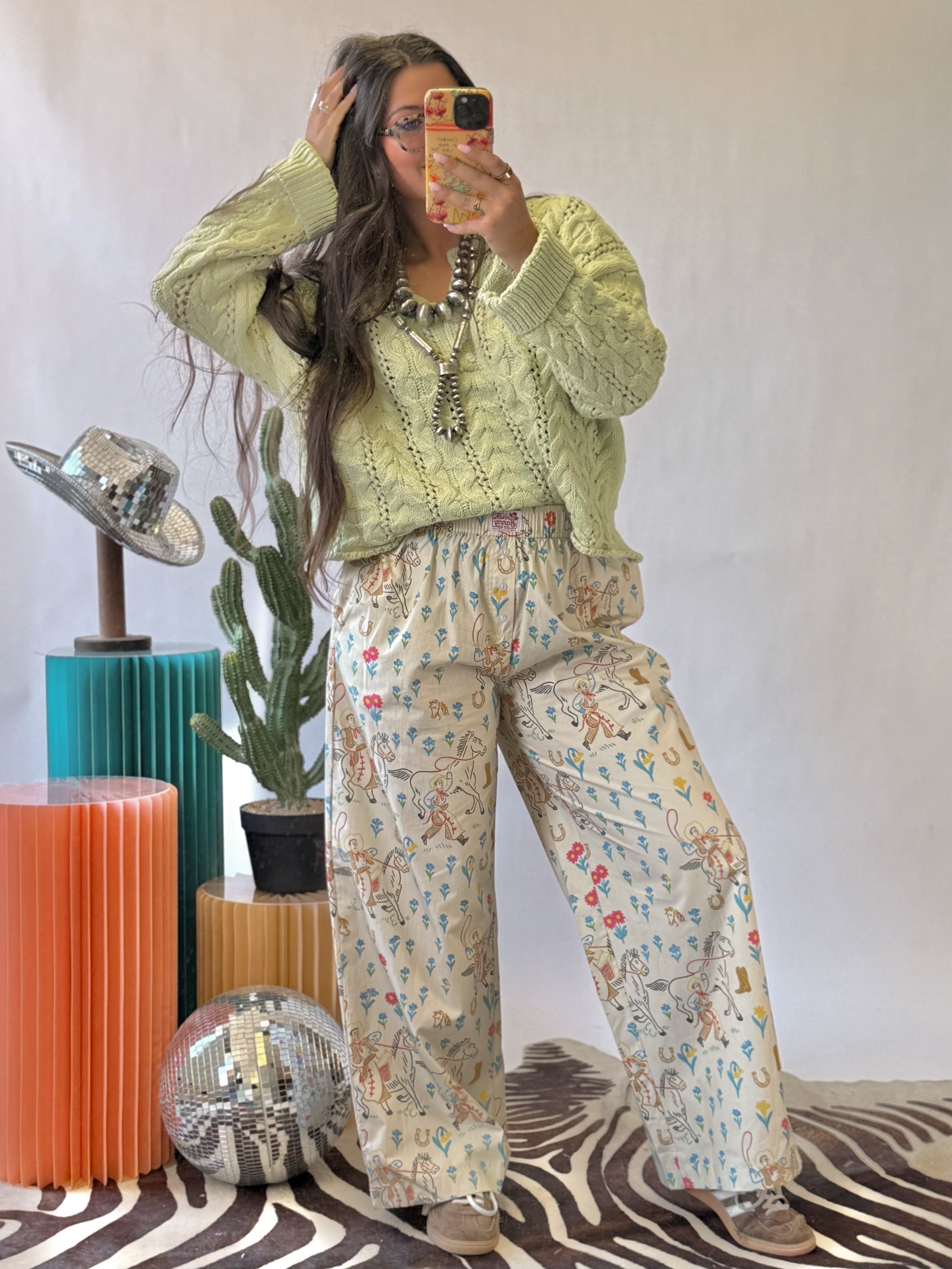 The Carlie Cable Knit Sweater