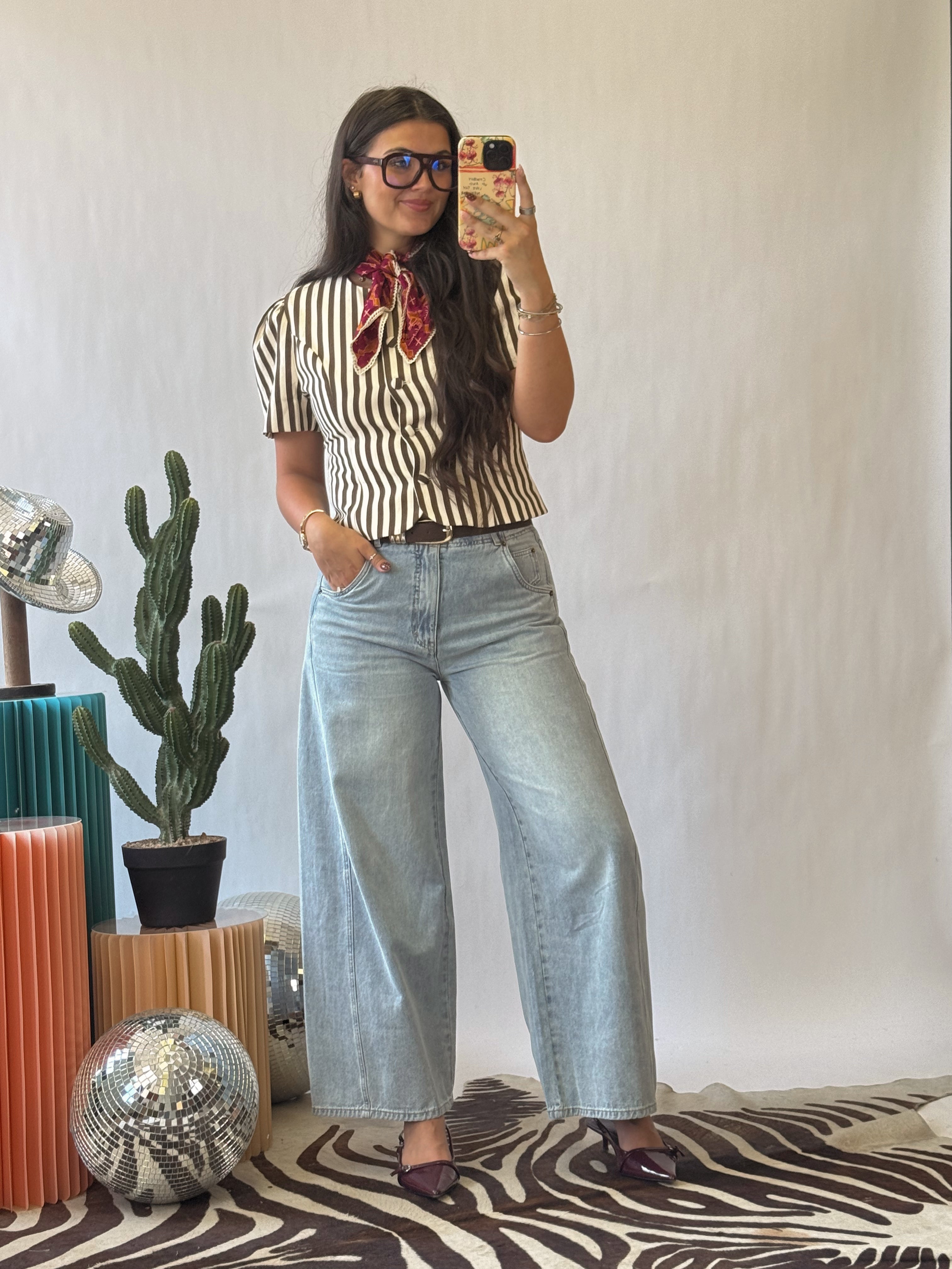 The Selina Stripe Top