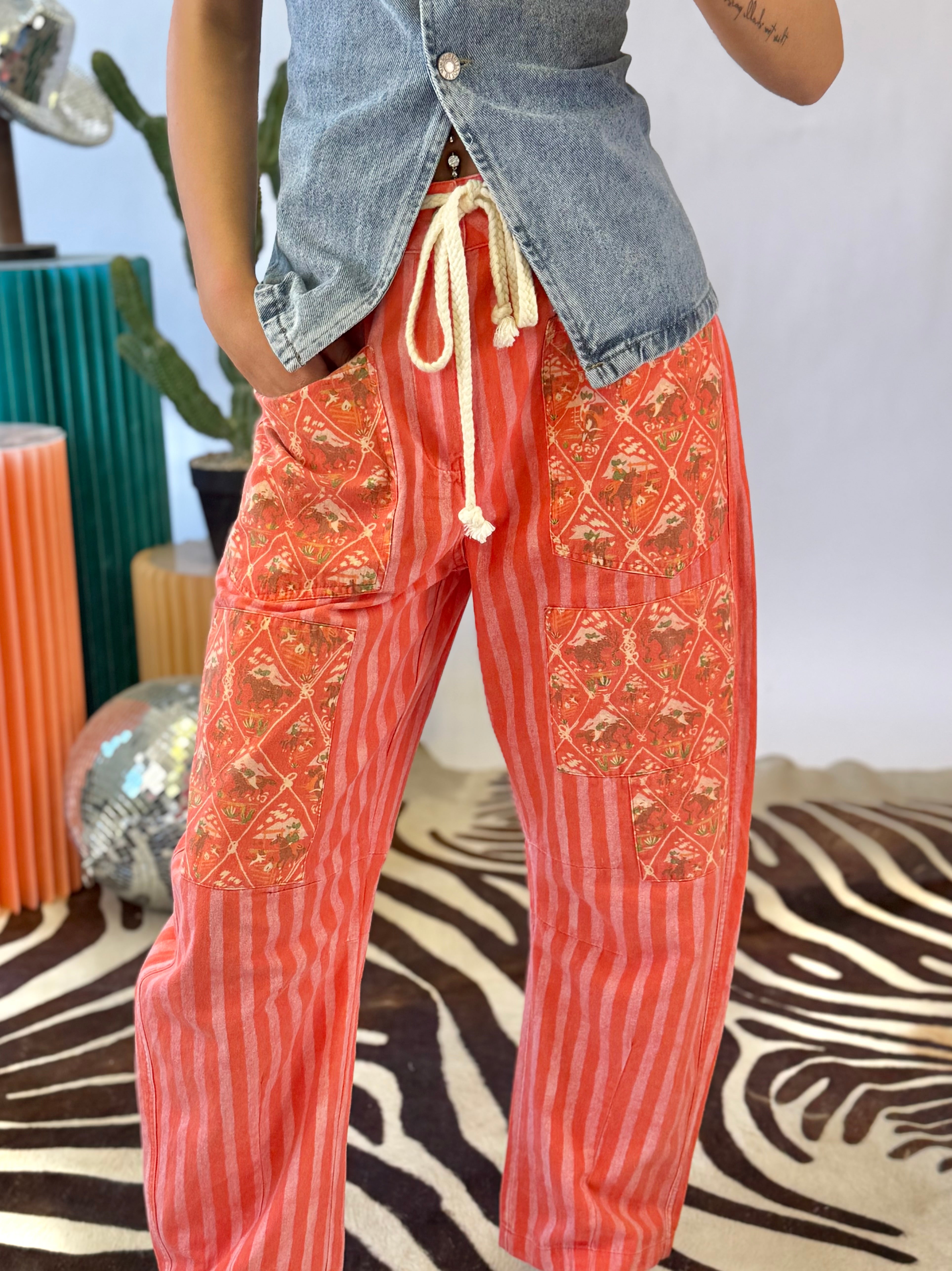 The Coral Canyon Barrel Pants