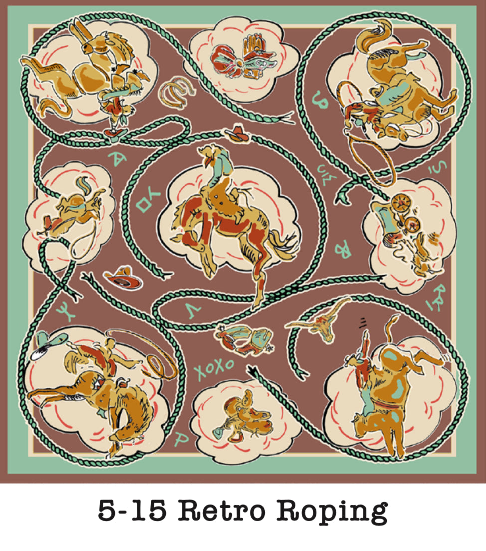 The Shorty Wild Rags - 11 Different Styles