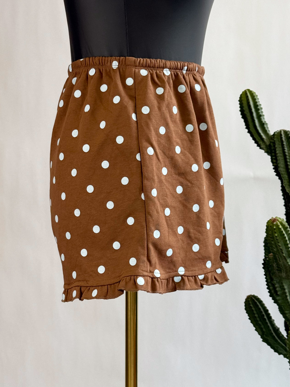 The Sweet Cream Ruffle Shorts