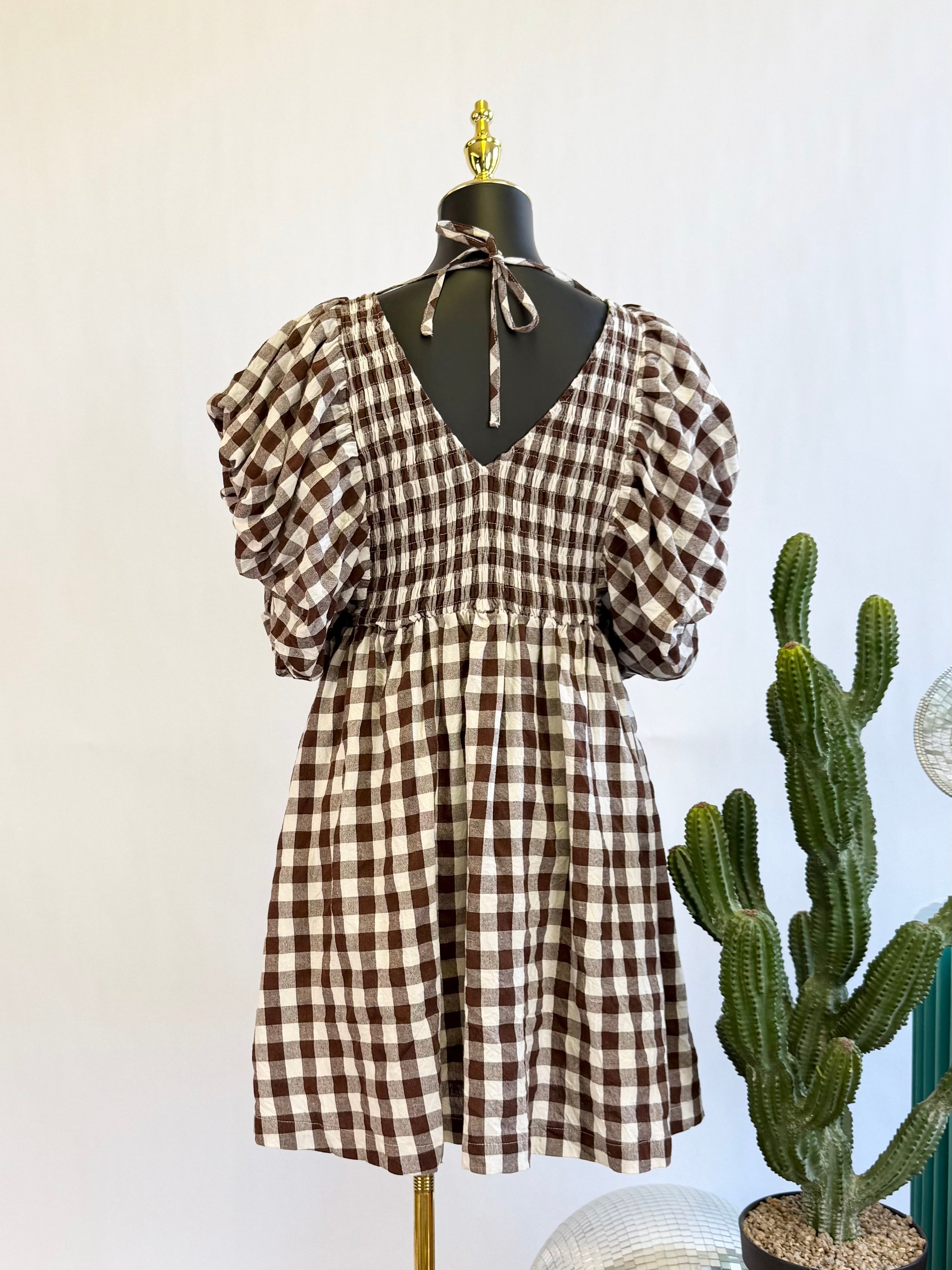The Gingham Grove Dress