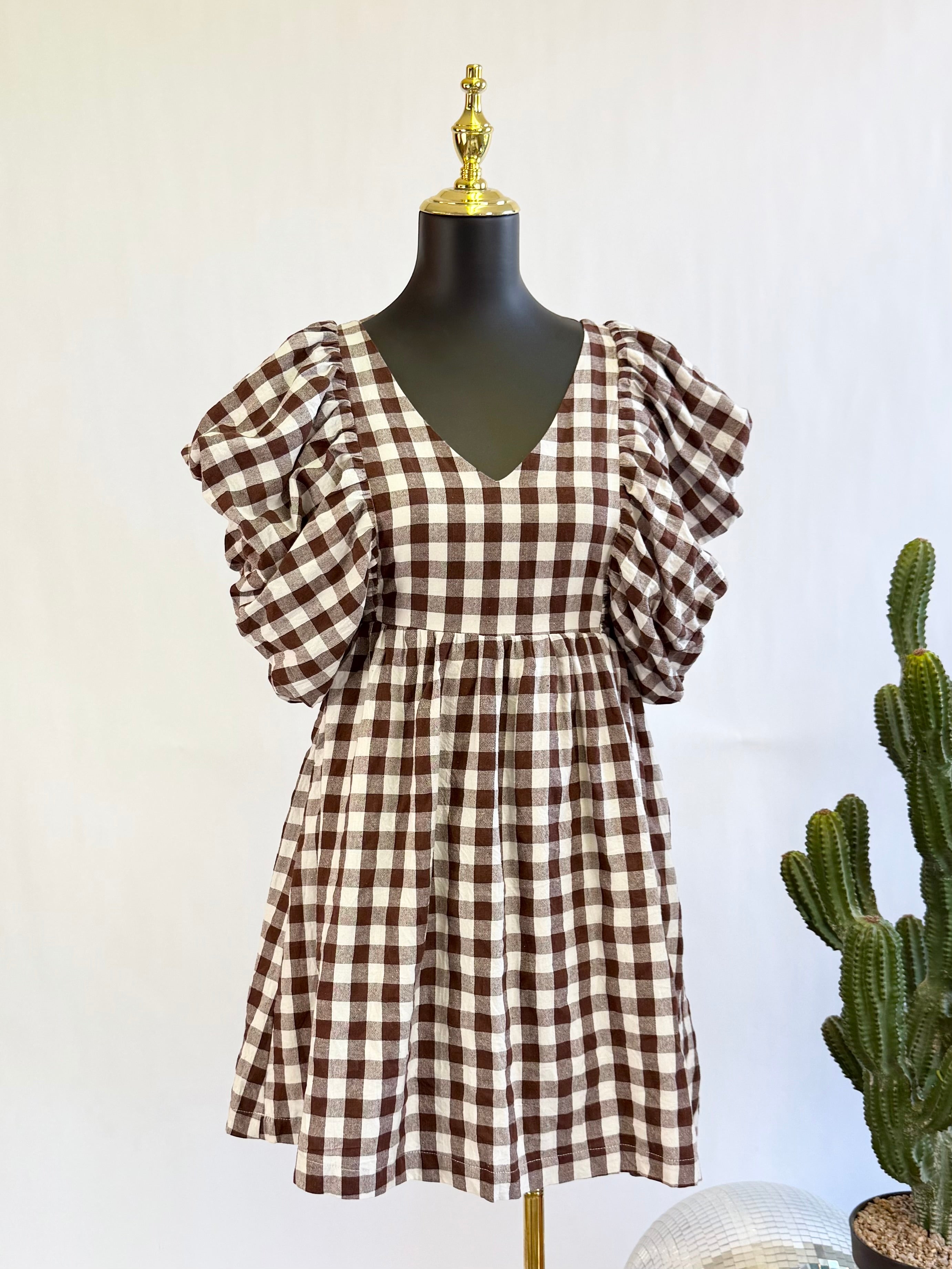 The Gingham Grove Dress
