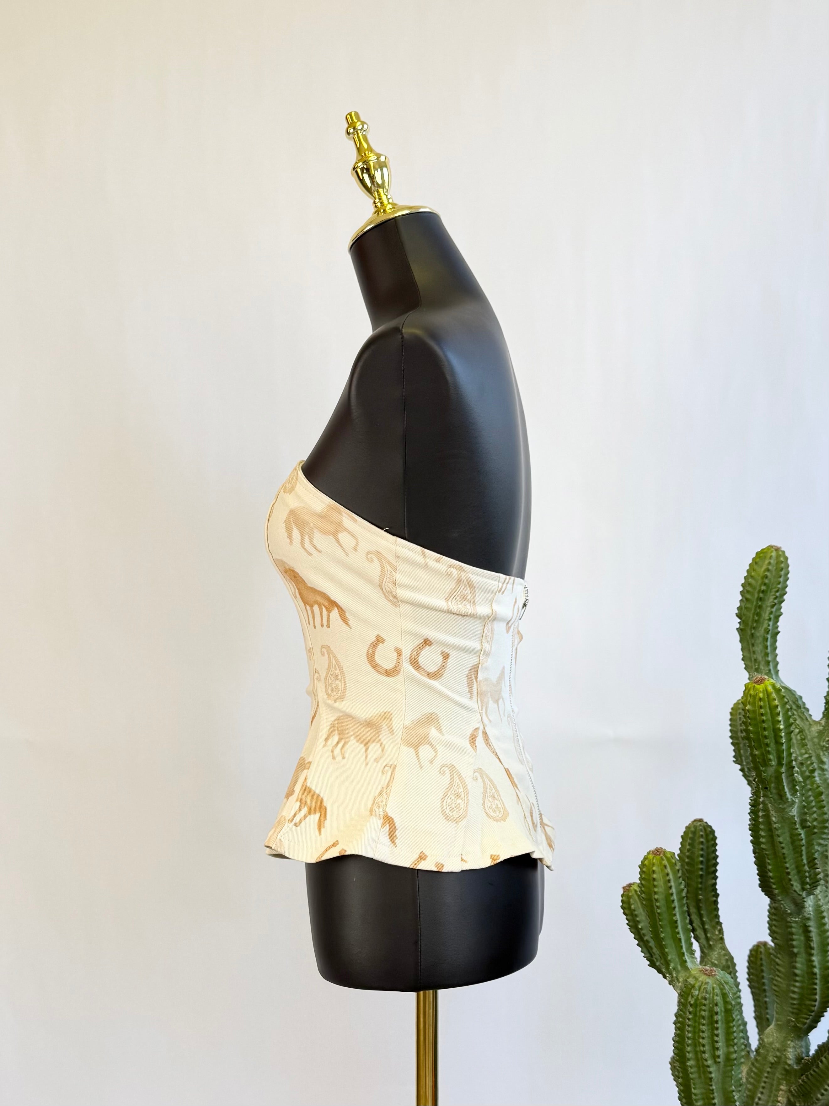 The Wild Horse Corset Top