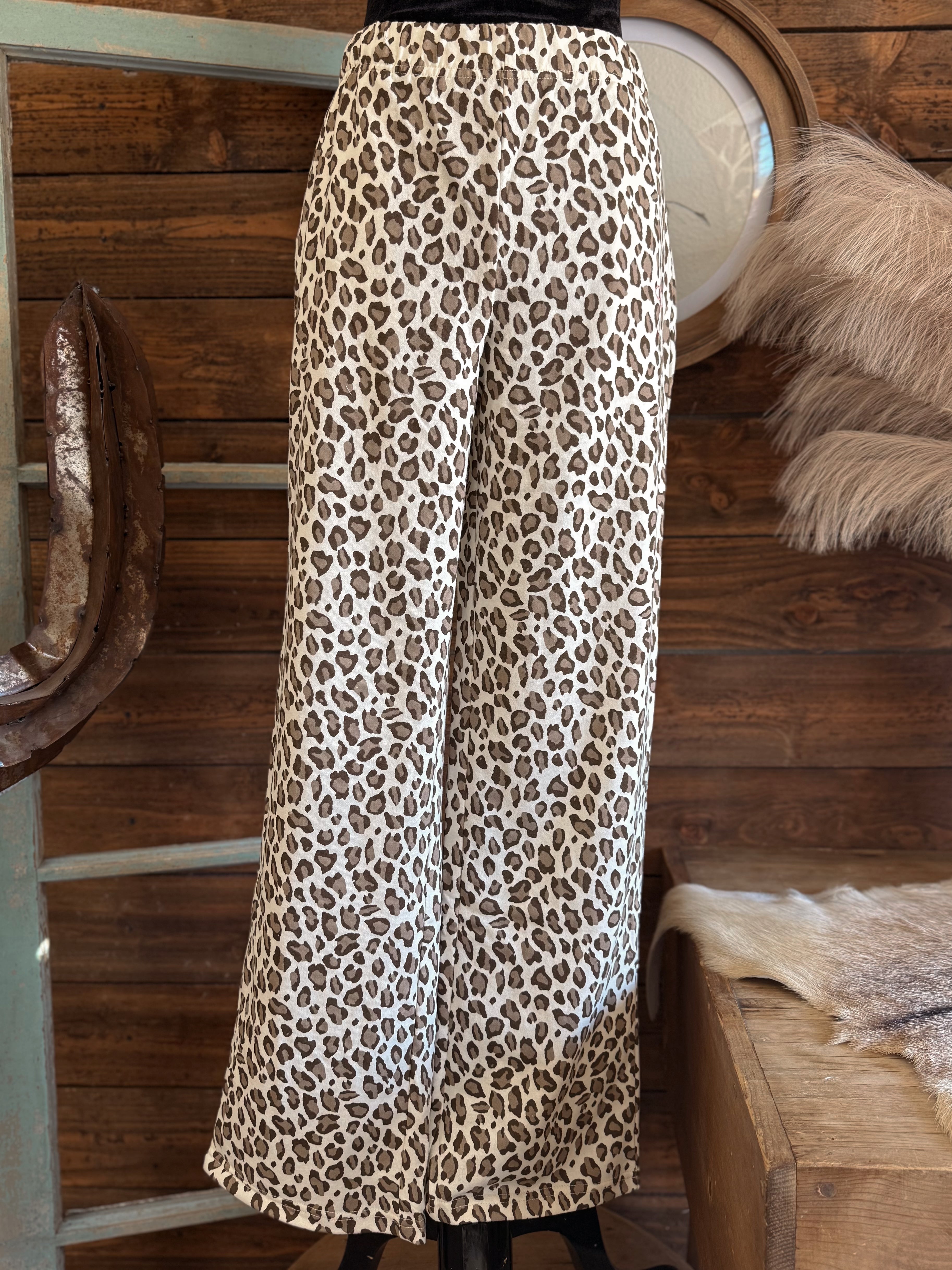 The Layla Leopard Lounge Set