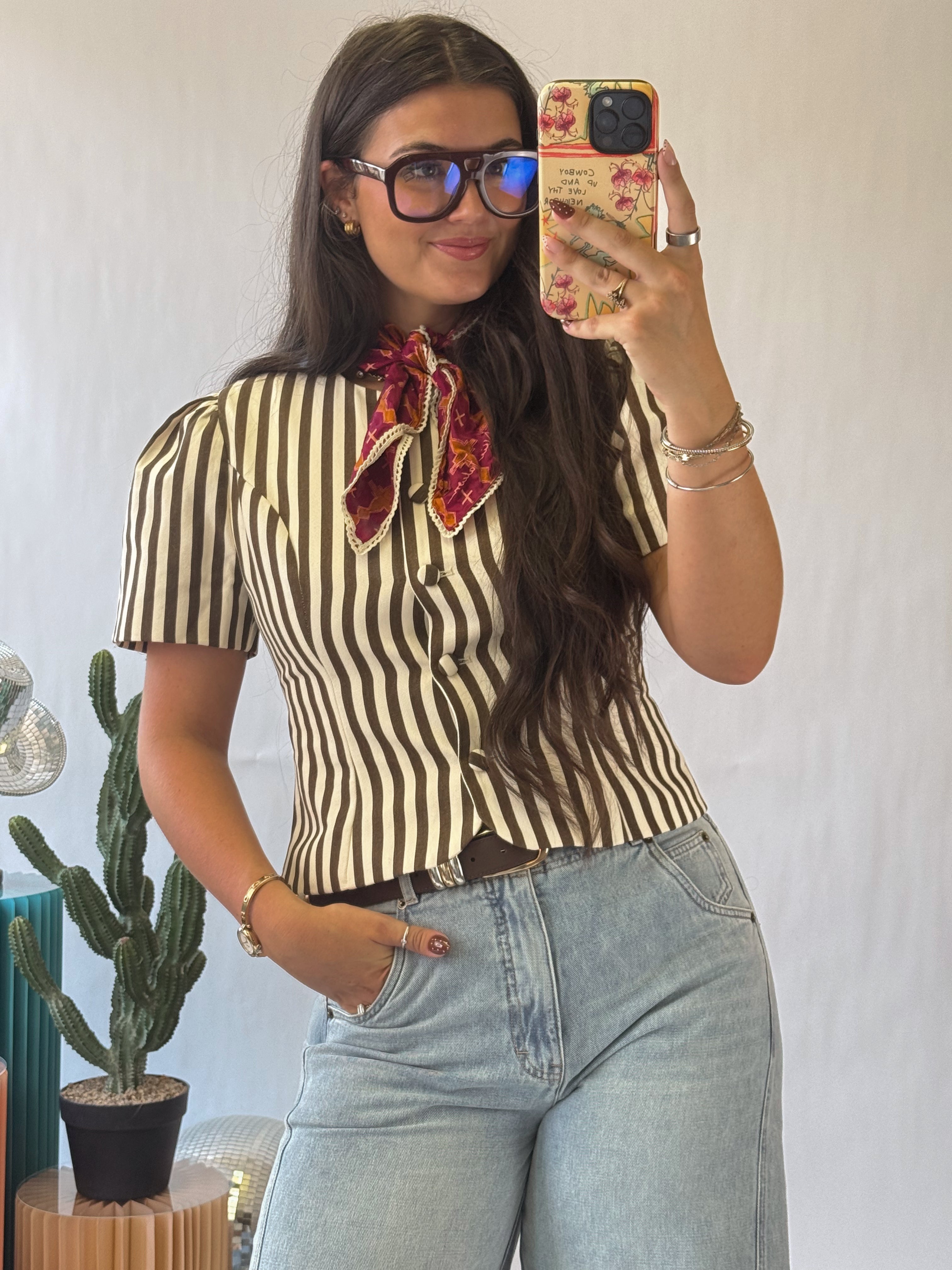 The Selina Stripe Top