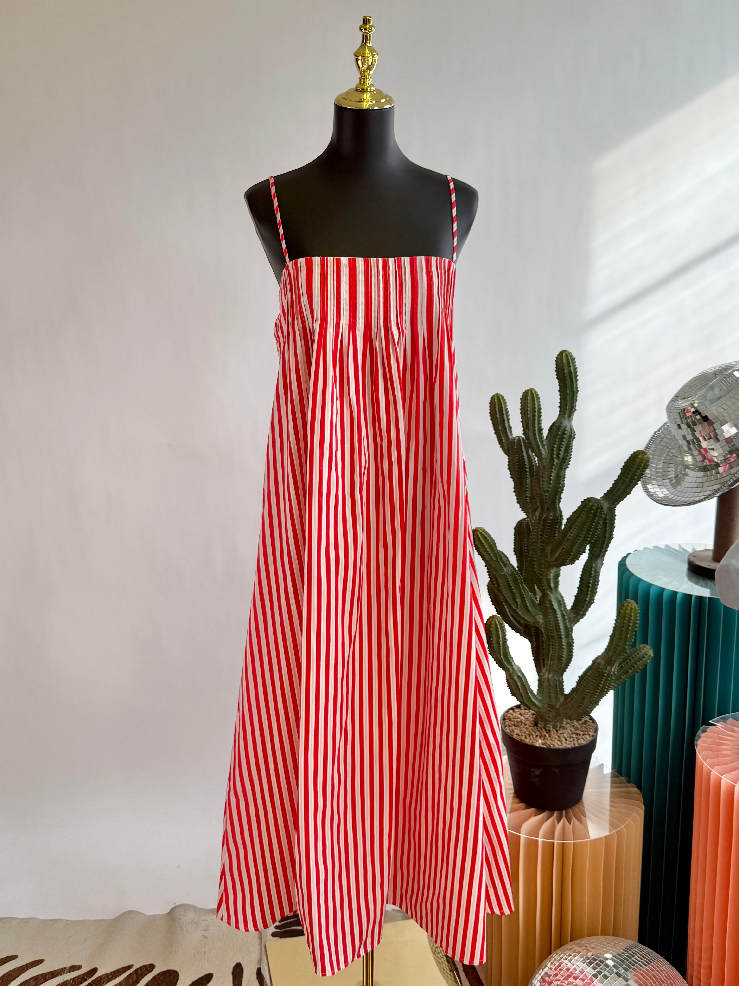 The Candy Stripe Dress