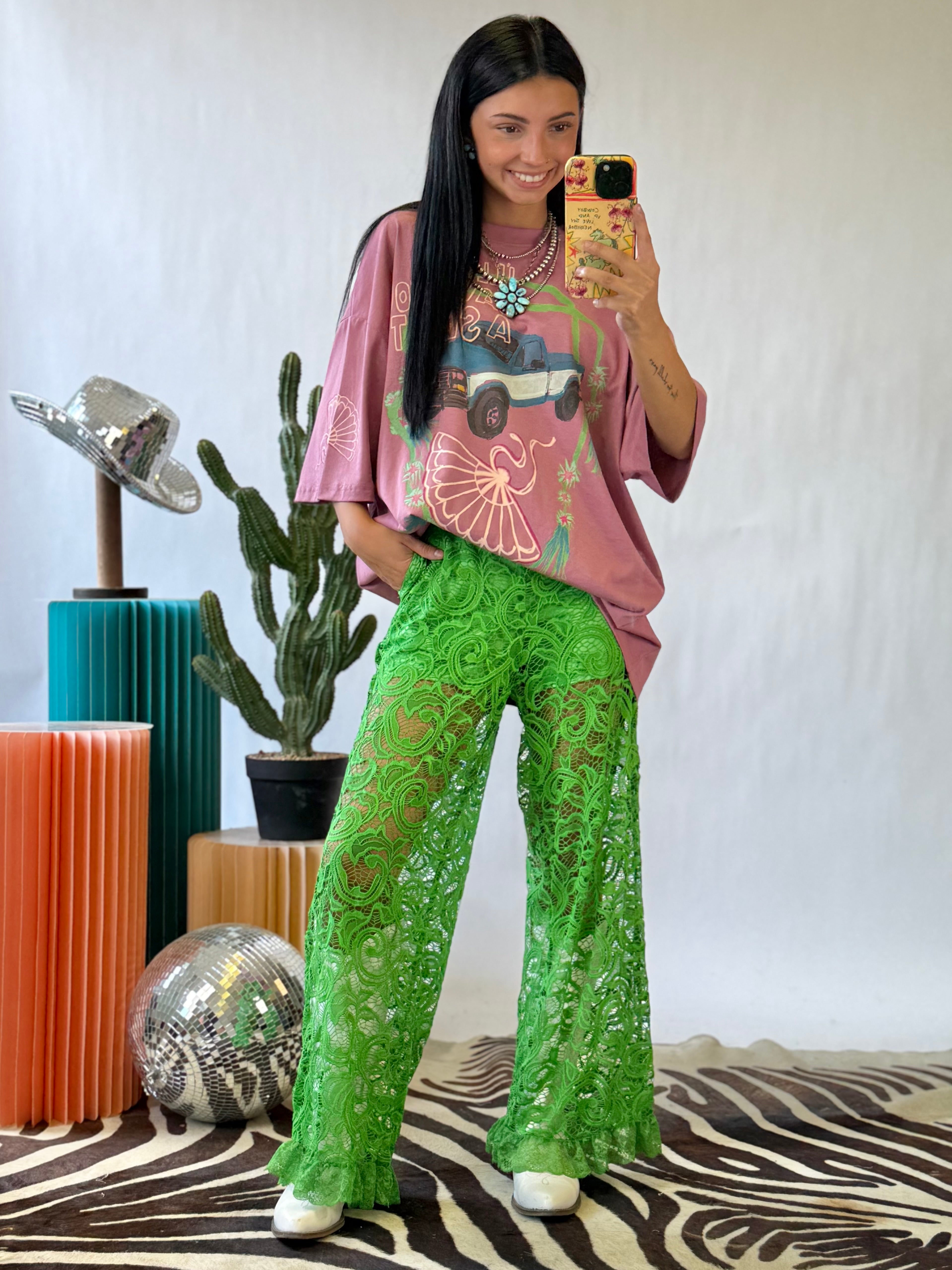 The Landon Lace Pants