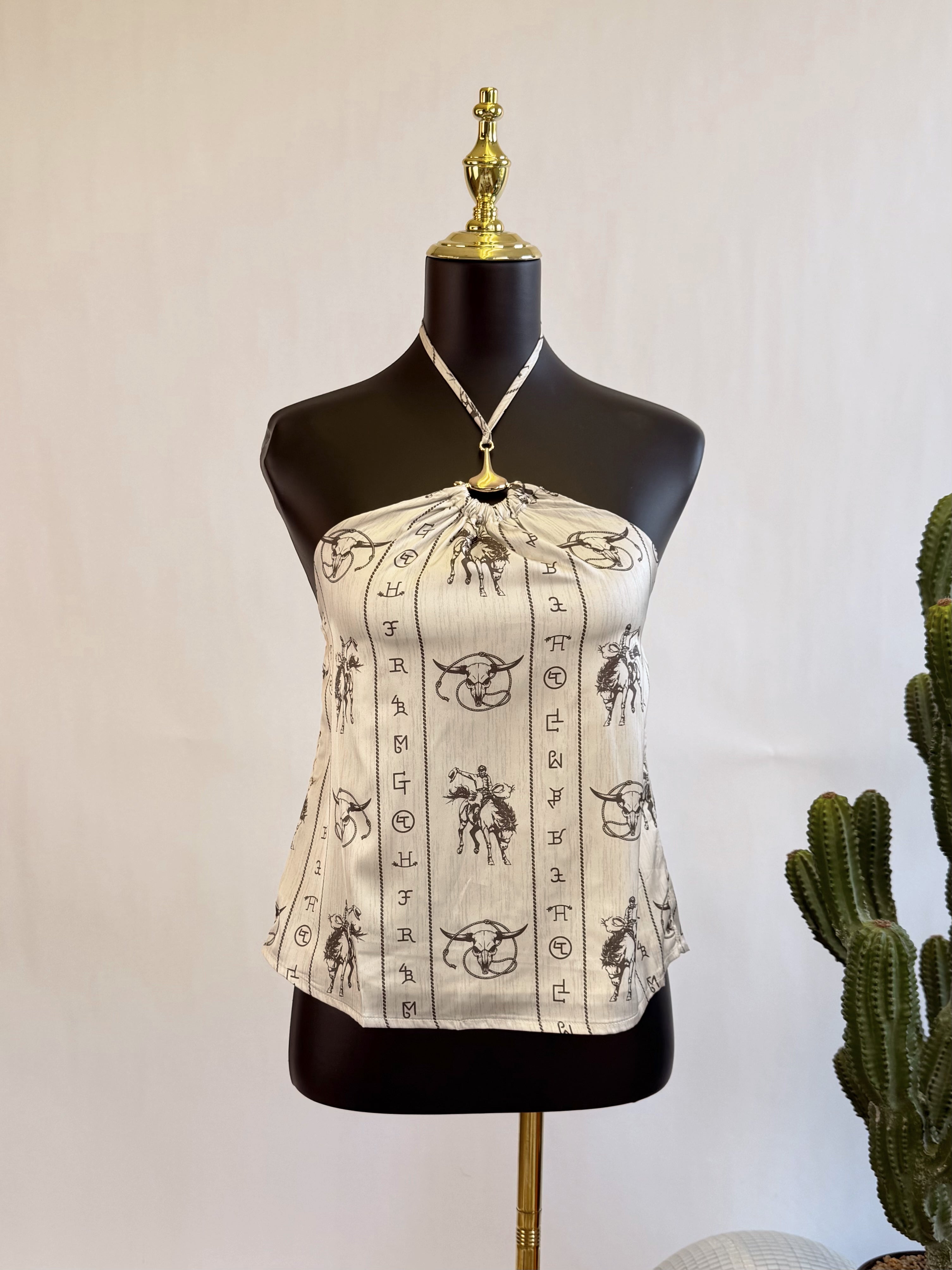 The Cowhide Signature Top