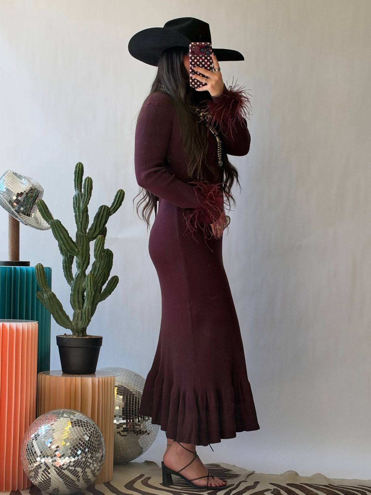 The Crimson Rodeo Maxi Dress