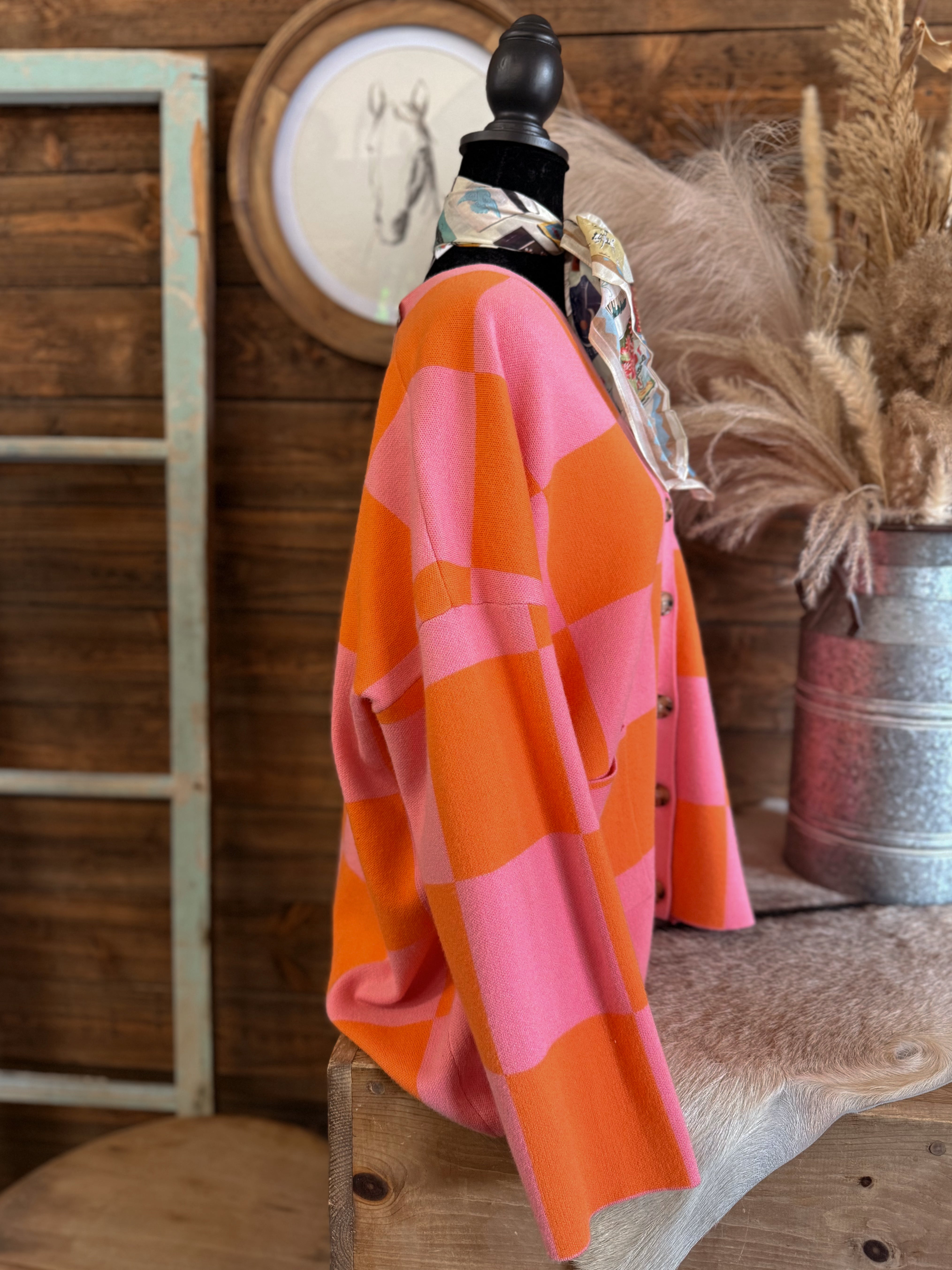 The Checkmate Cardigan