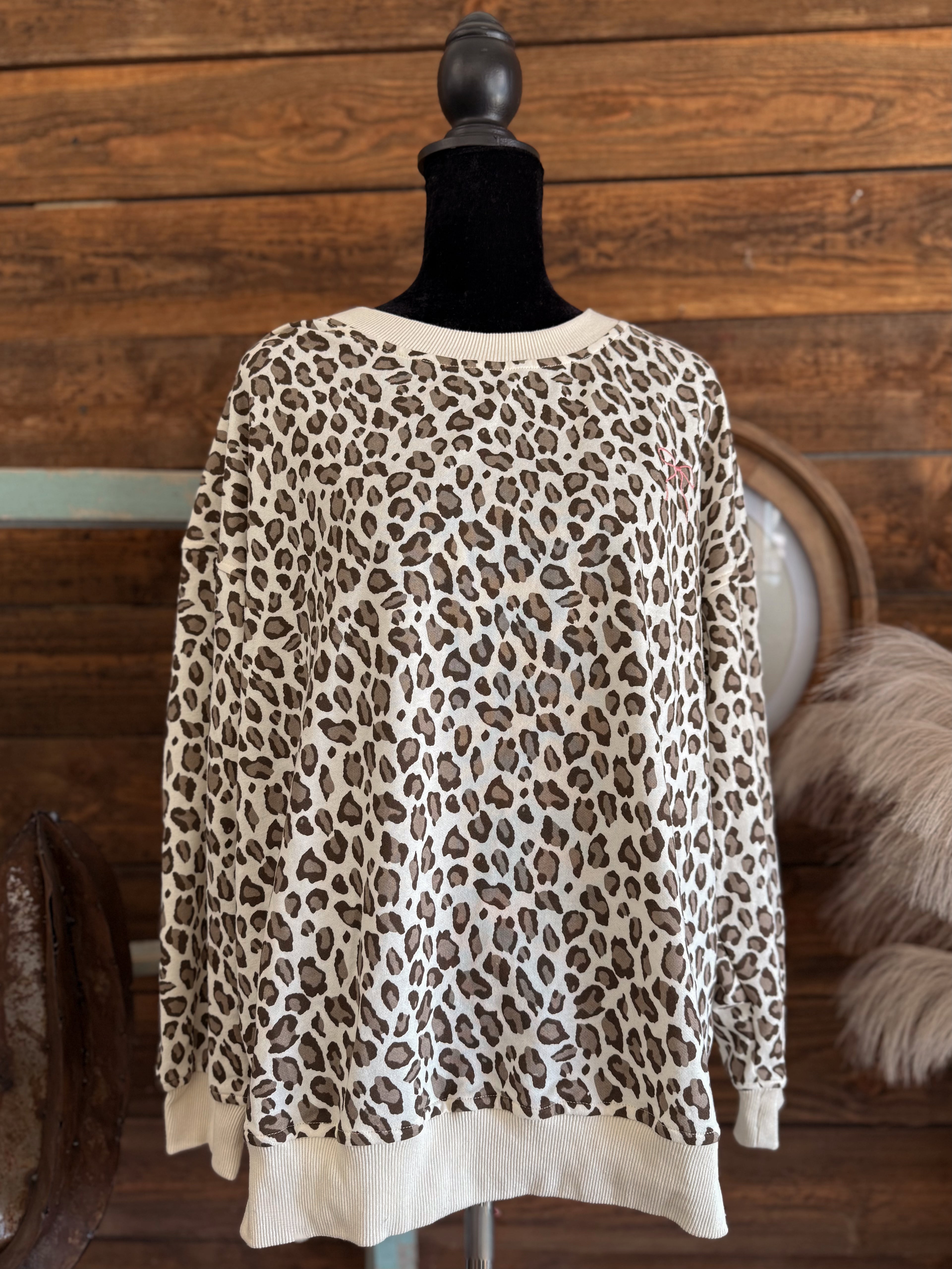 The Layla Leopard Lounge Set