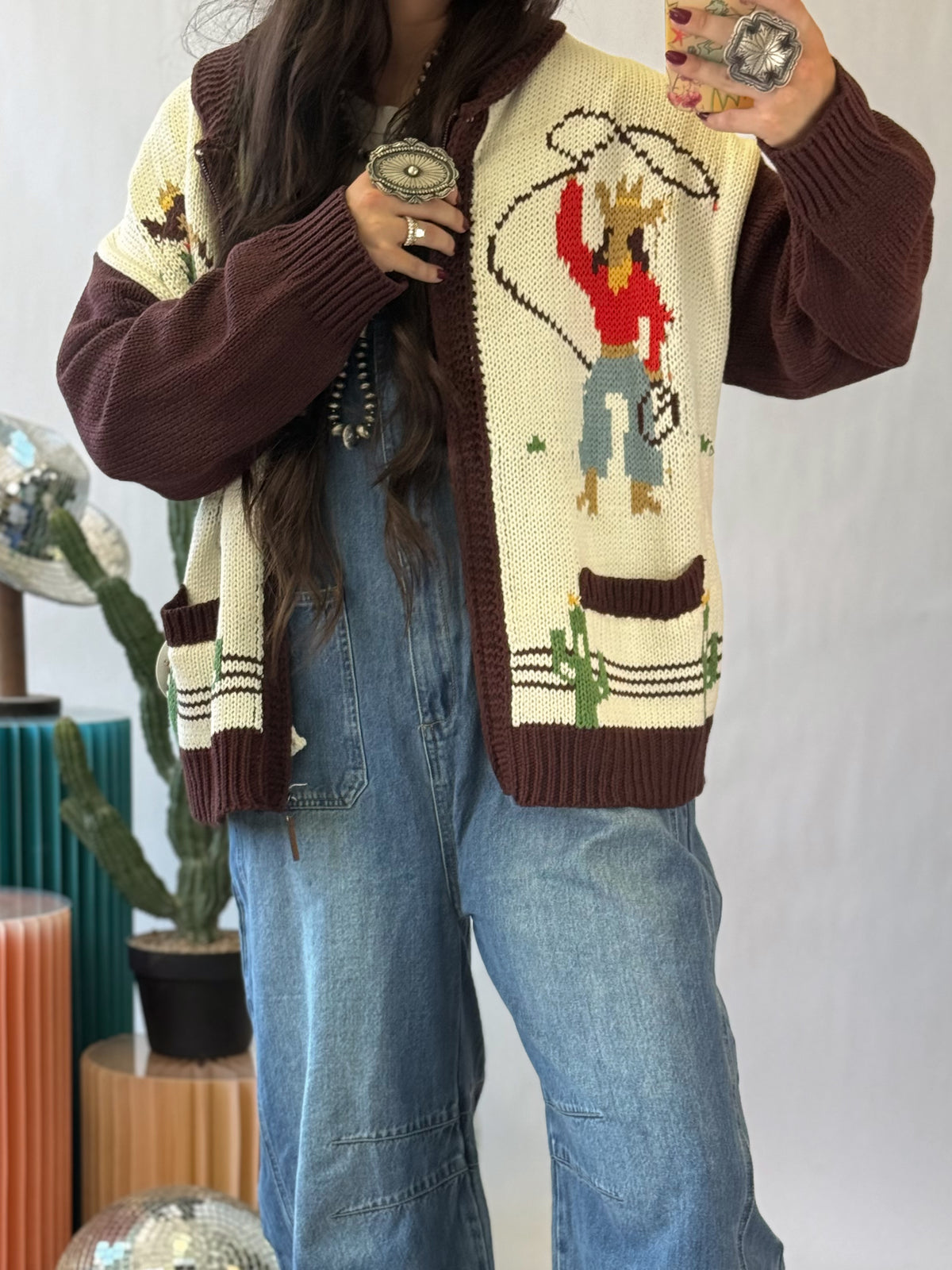 The Cowboy Country Cardigan