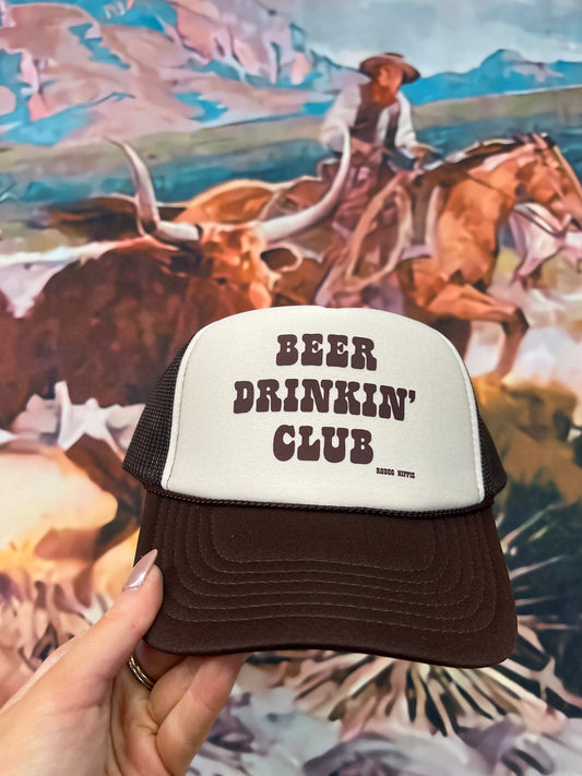 The Beer Drinkin' Club Trucker Hat