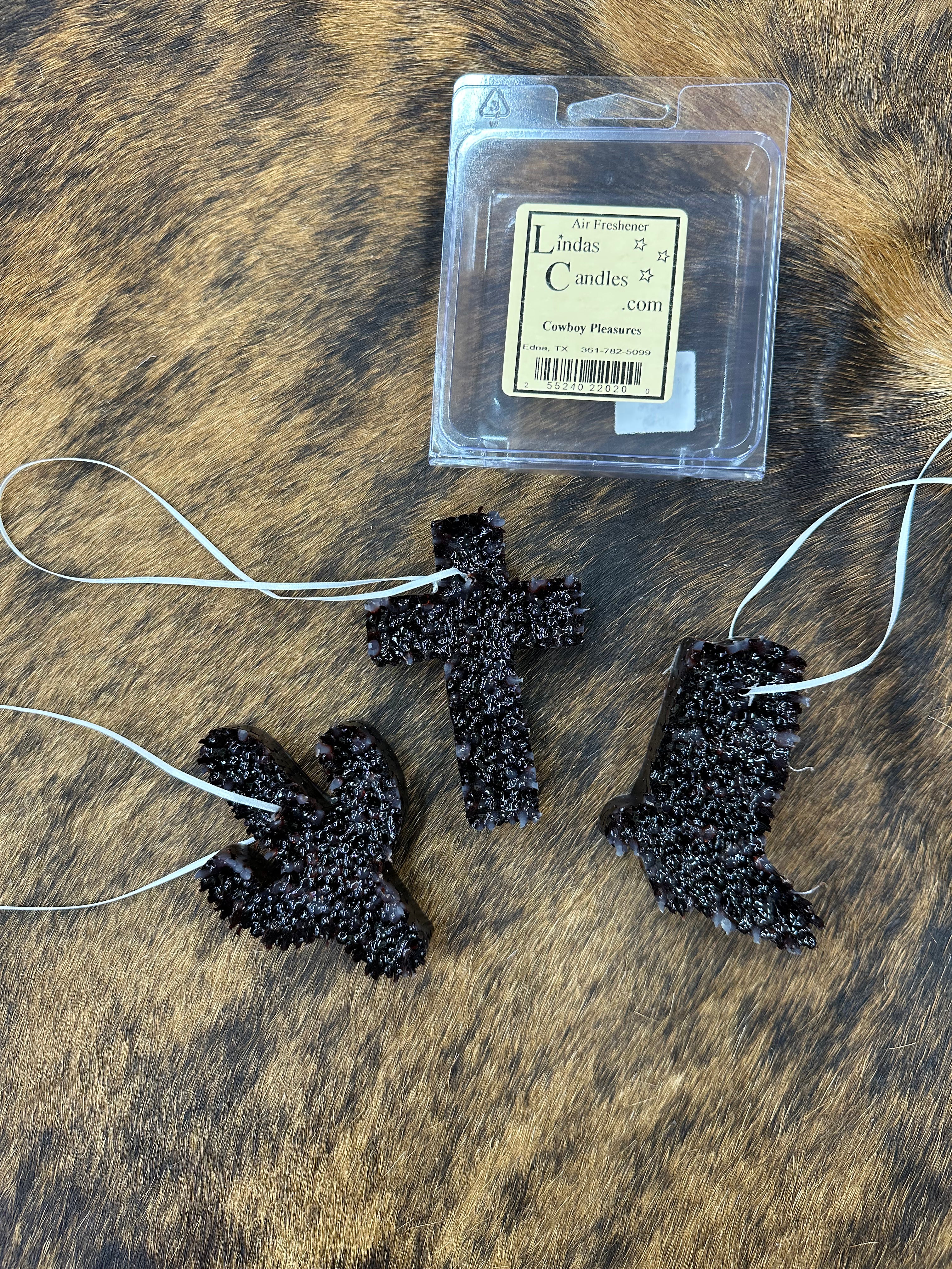 The Cowboy Pleasures Car Freshie