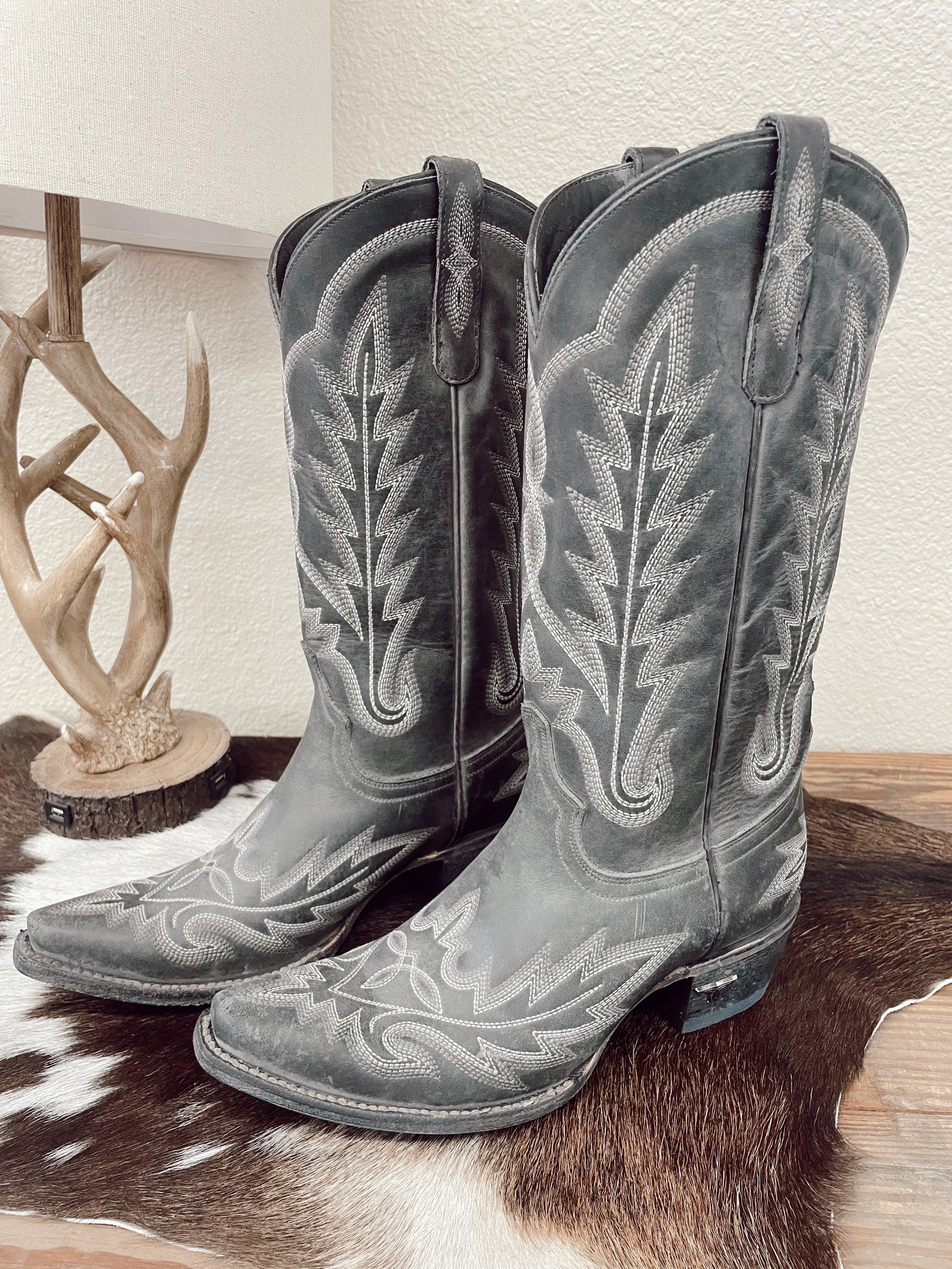 The Jet Black Lane Lexington Boot