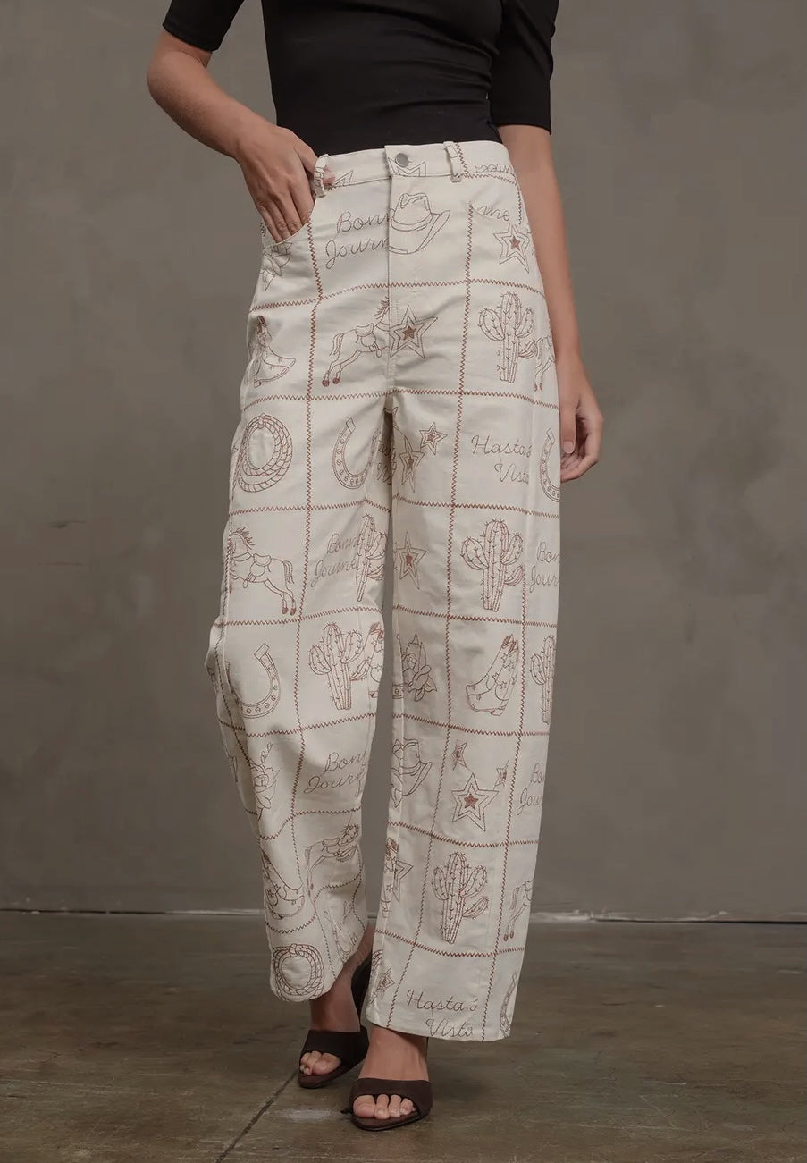 The Nashville Barrel Jeans - Restock