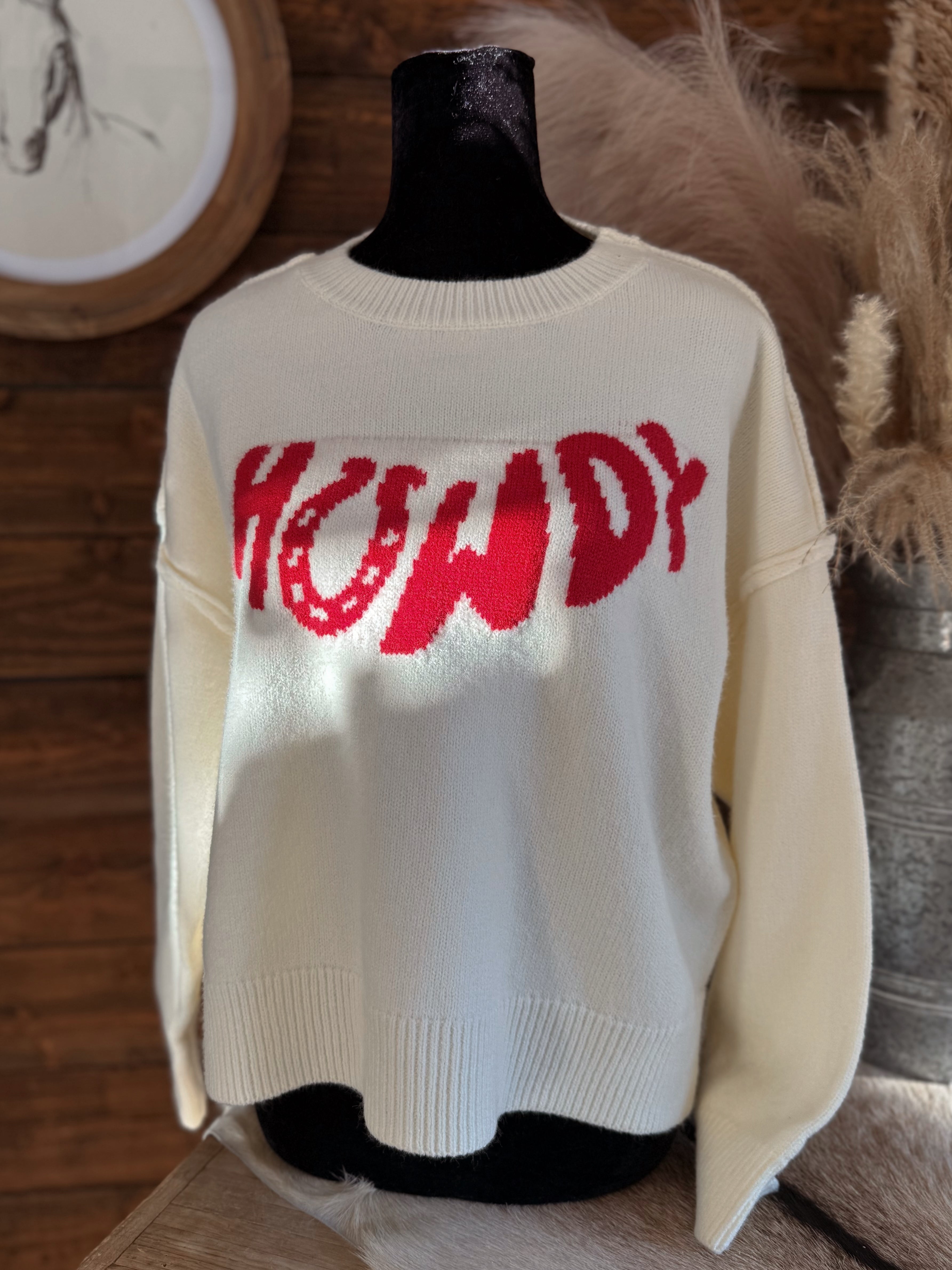 The Howdy Sweater