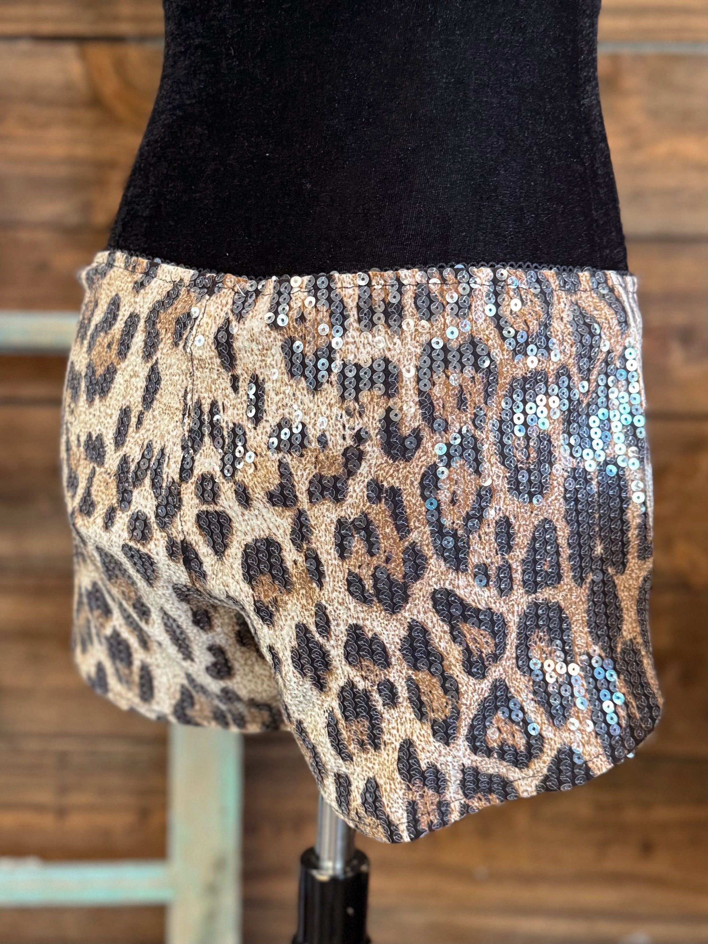 The Lennon Leopard Shorts