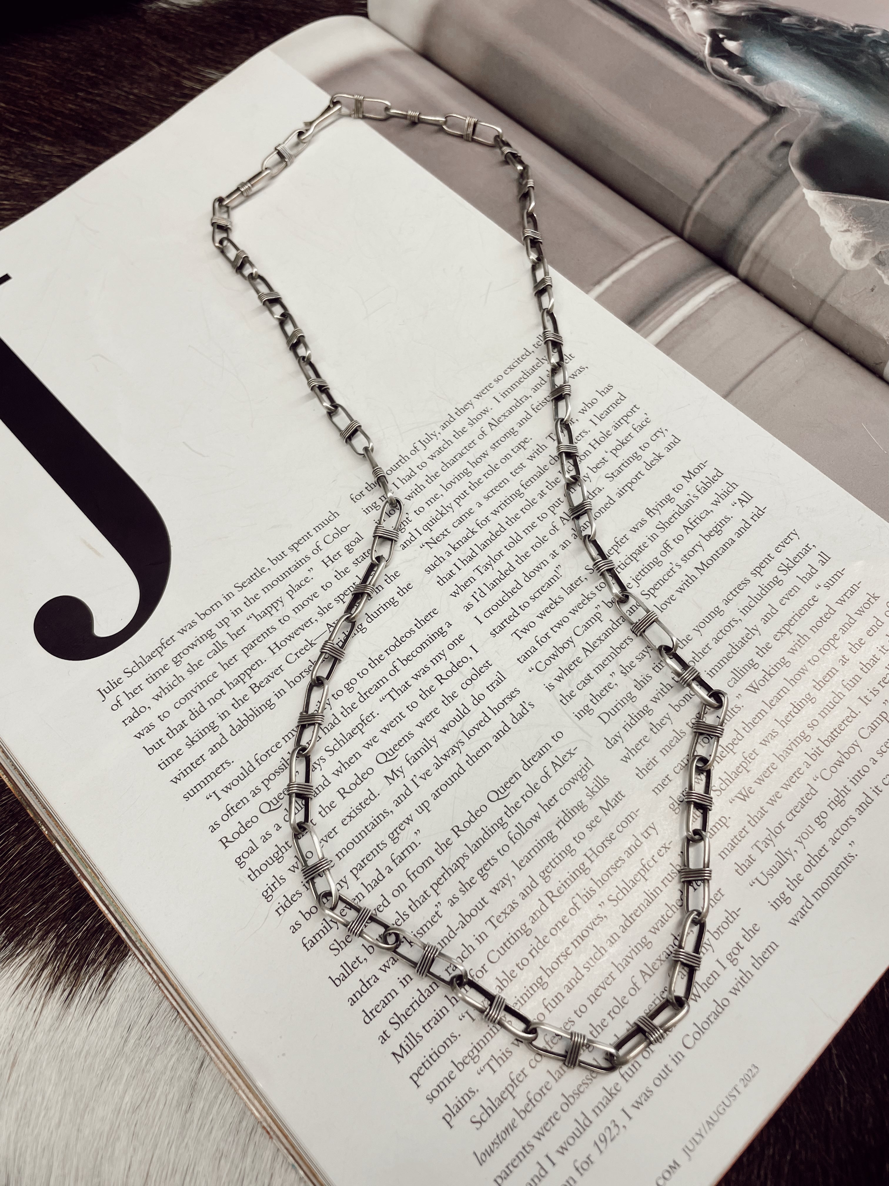 The Silver Cherokee Chain Necklace
