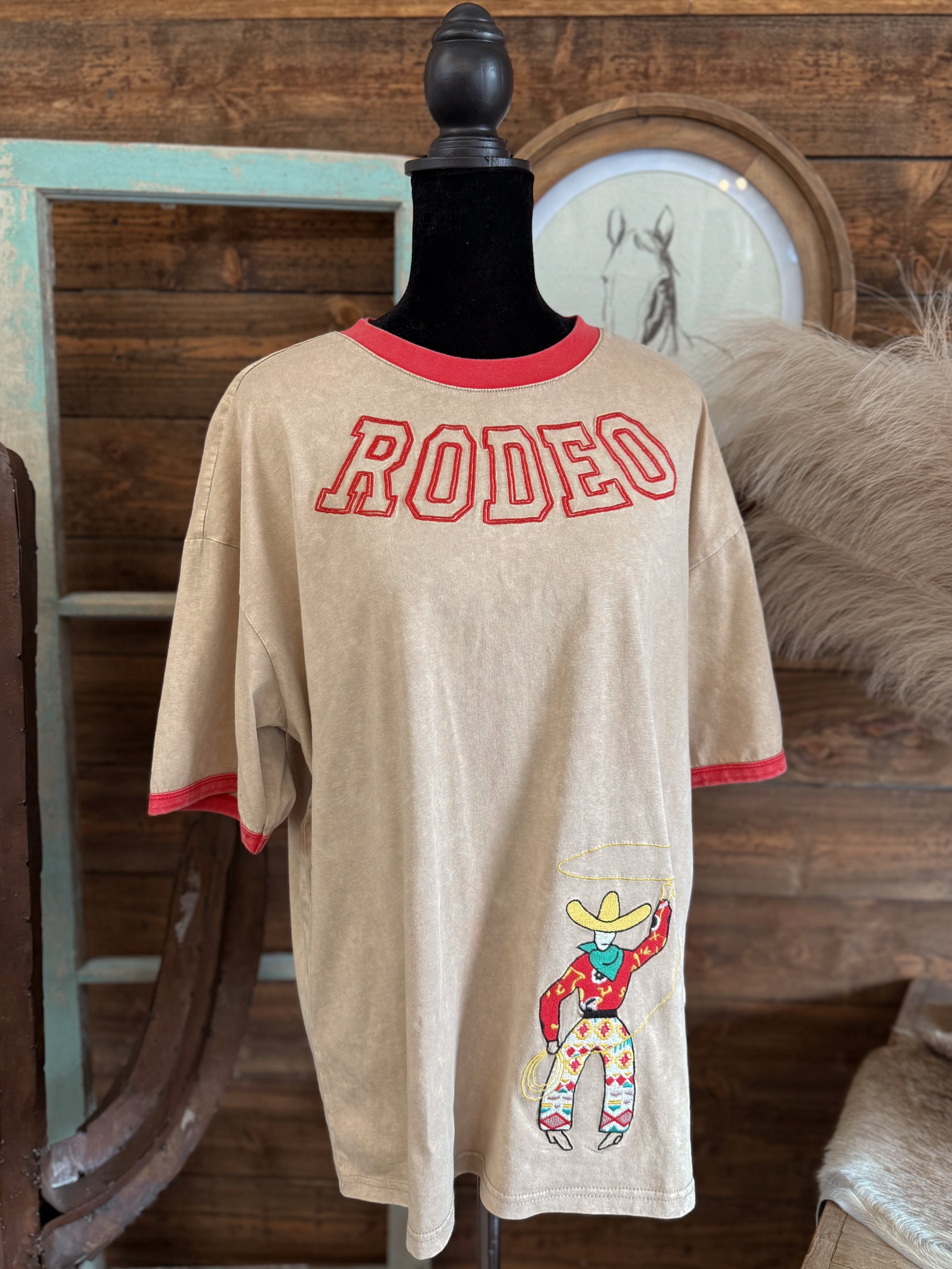 The Red Ringer Rodeo Tee