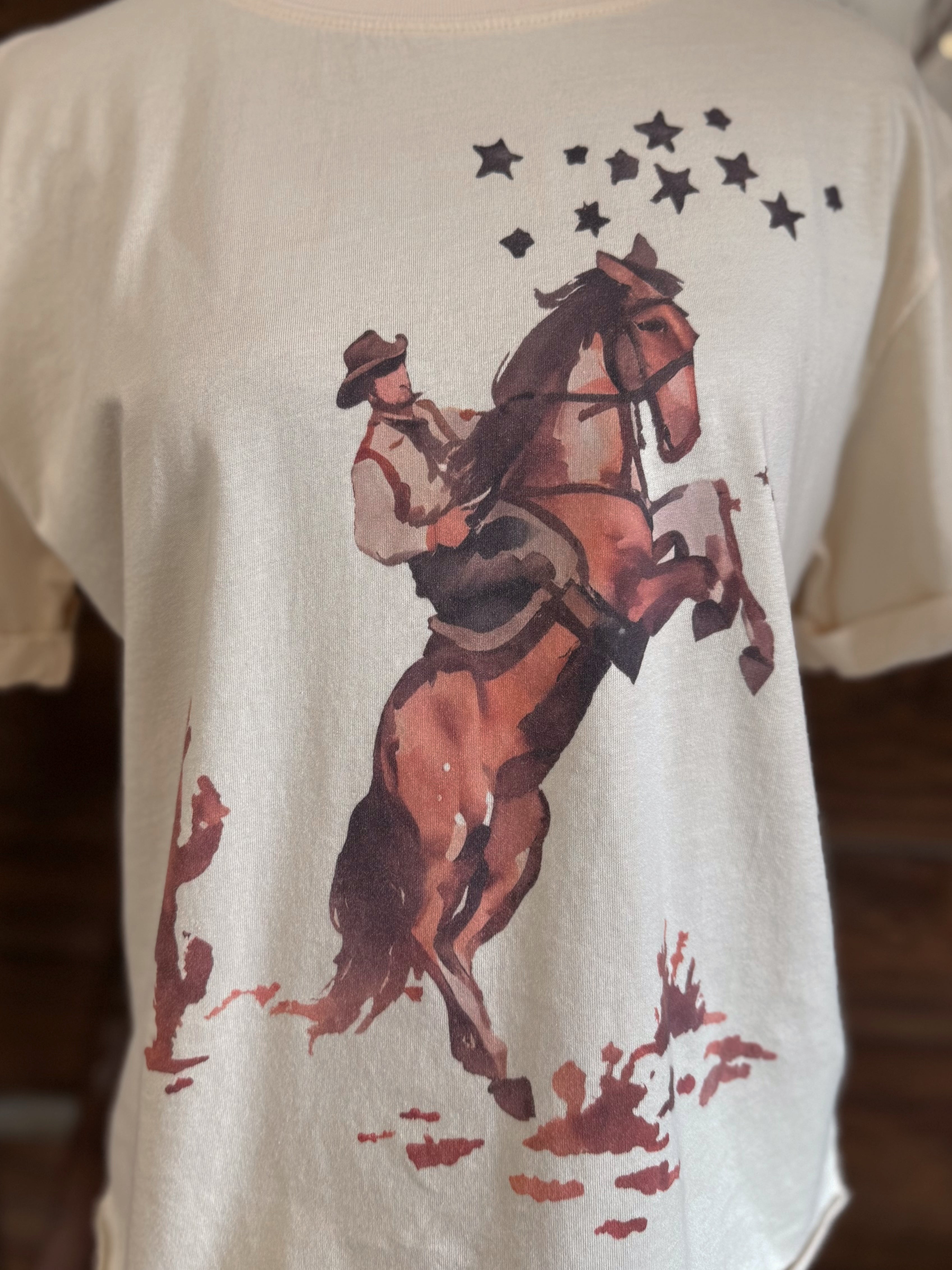 The Starry Night Cowboy Tee
