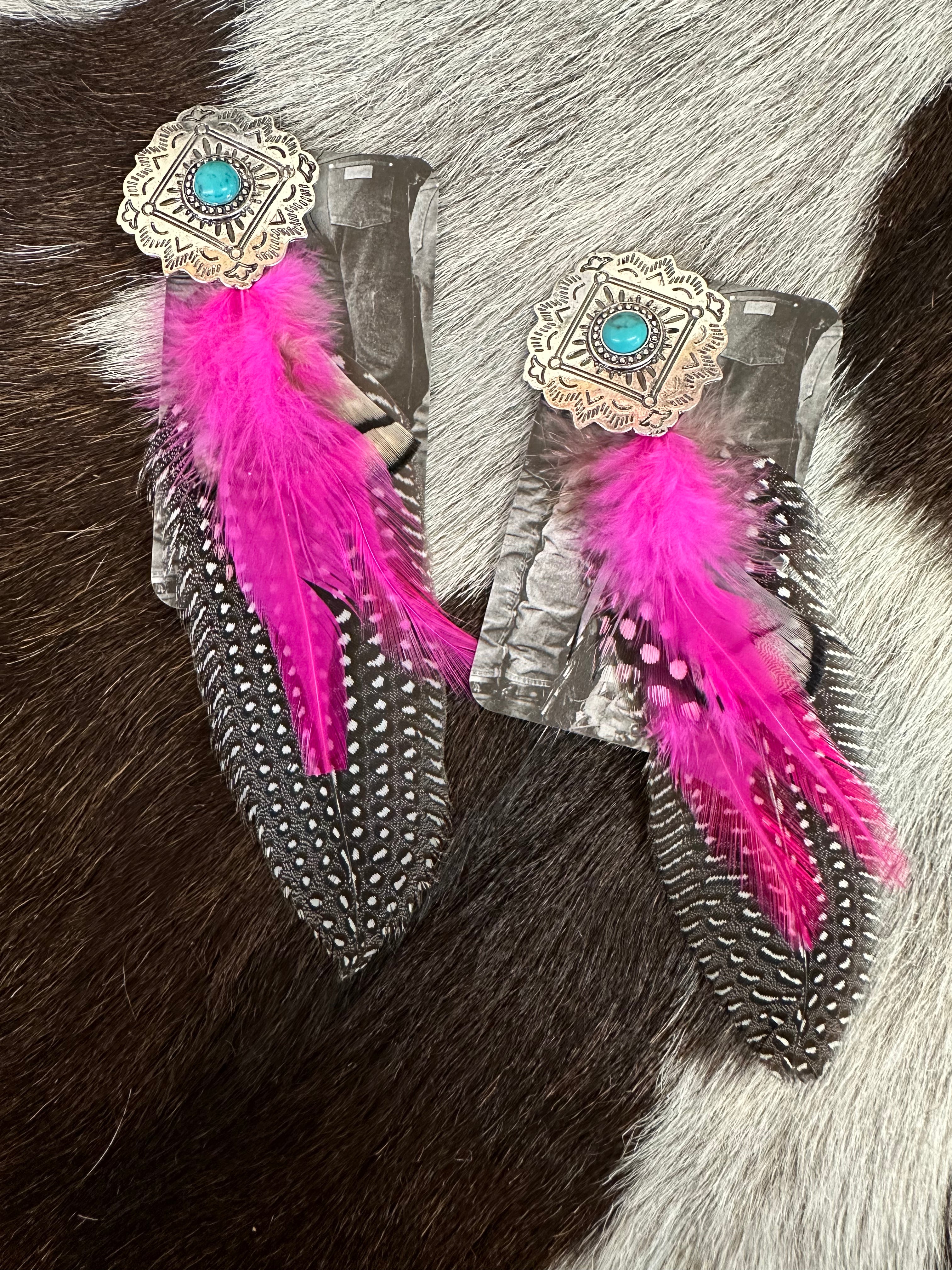 The Viva Las Vegas Feather Hat Pin
